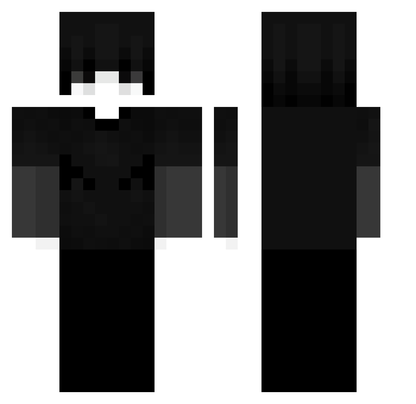 _podlassie Minecraft skin, front and back view