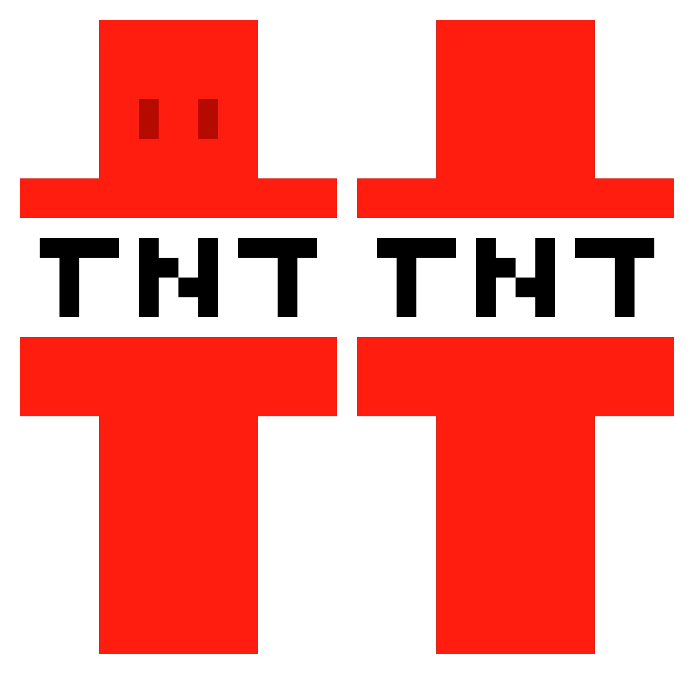 whatshappenen Minecraft skin, front and back view