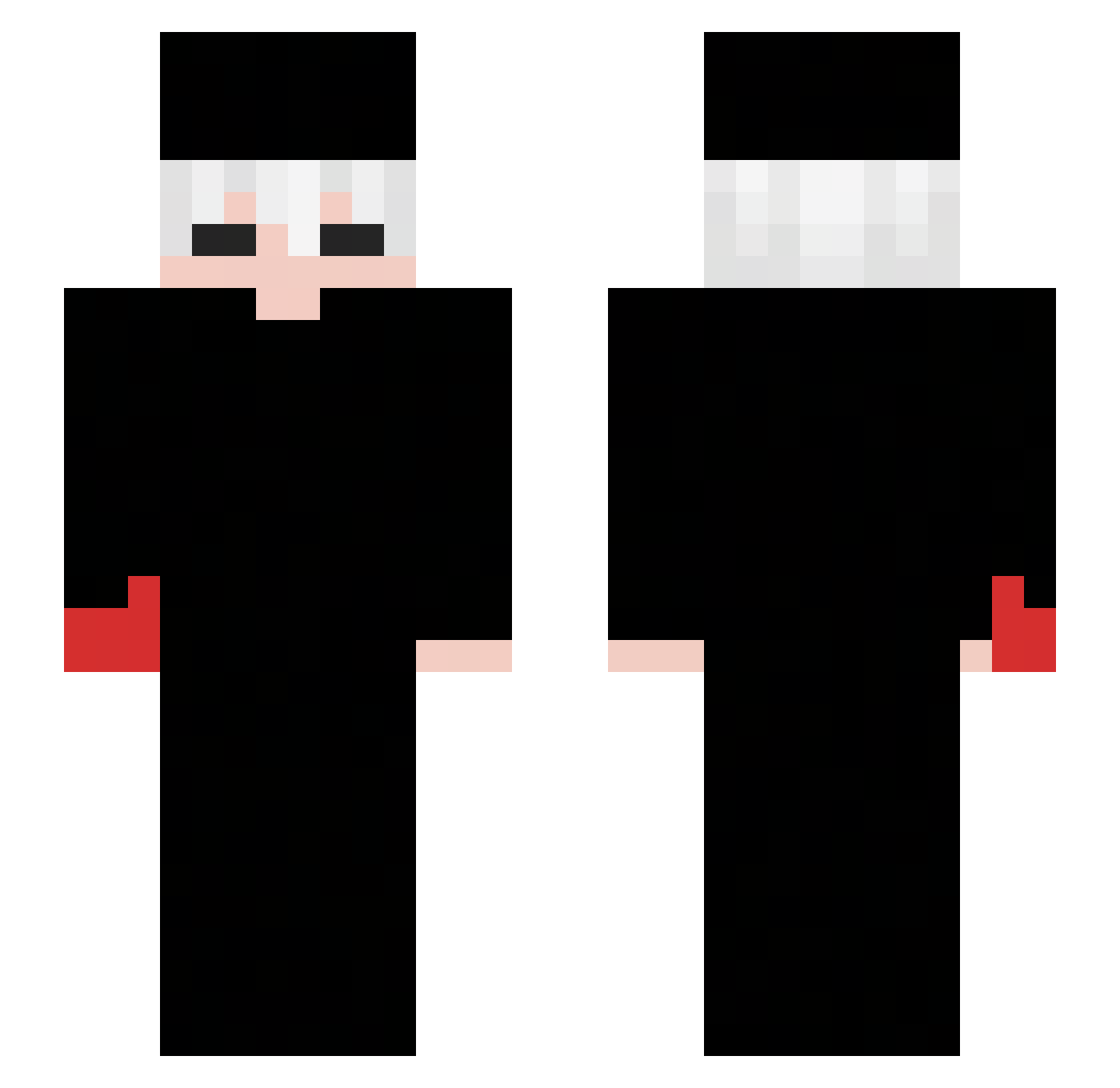 IJP_lol Minecraft skin, front and back view