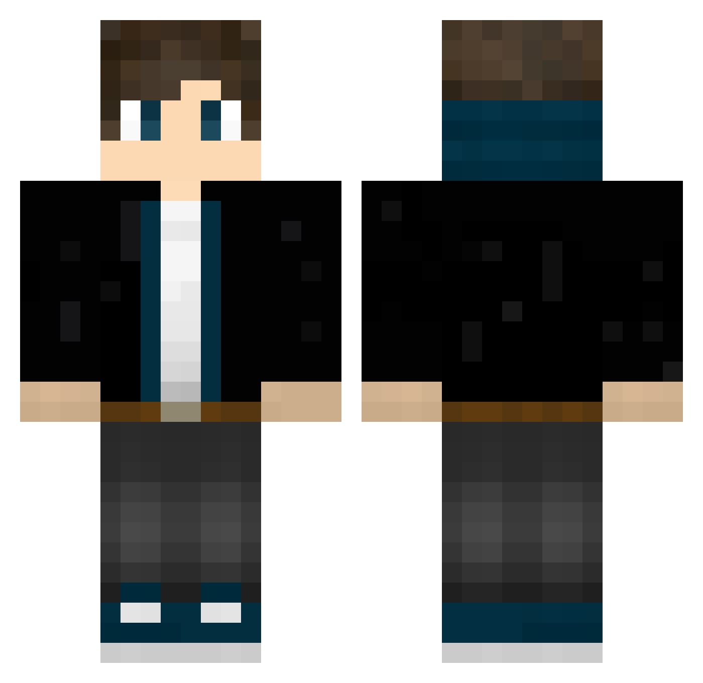 Sorry_m8 Minecraft skin, front and back view
