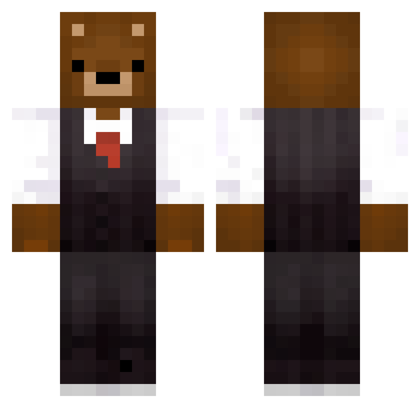 WintonOverwat2 Minecraft skin, front and back view