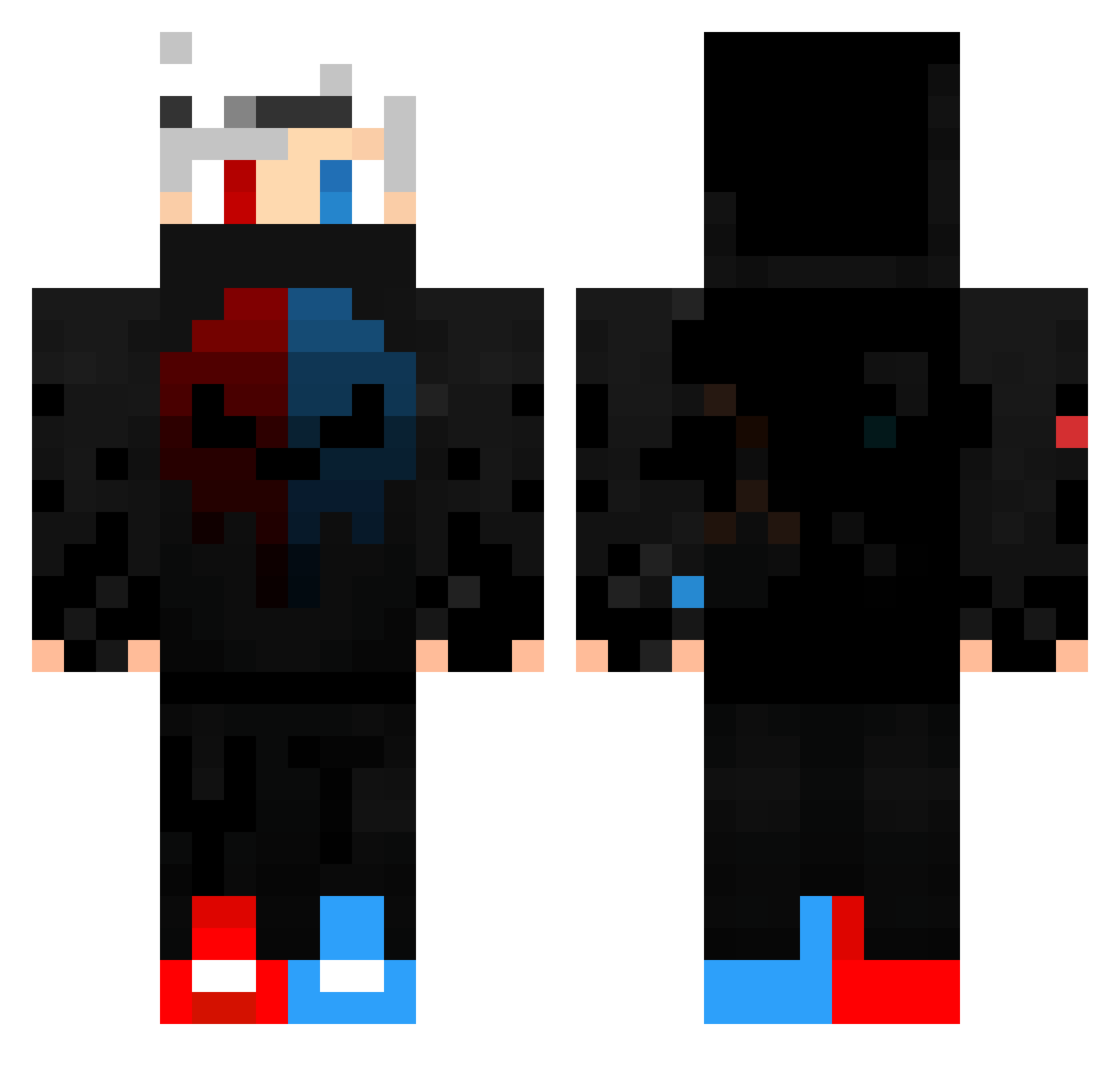 ErikvanZijstJr Minecraft skin, front and back view