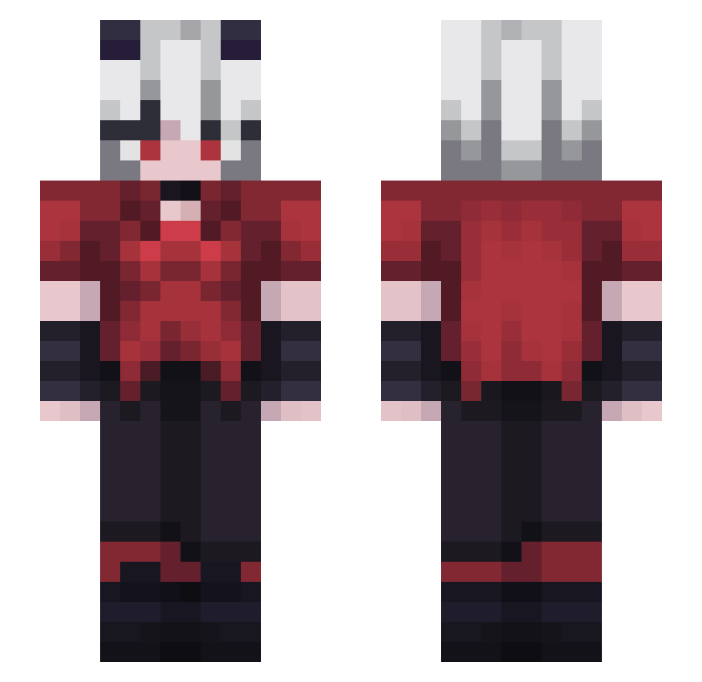 avian_butworse Minecraft skin, front and back view