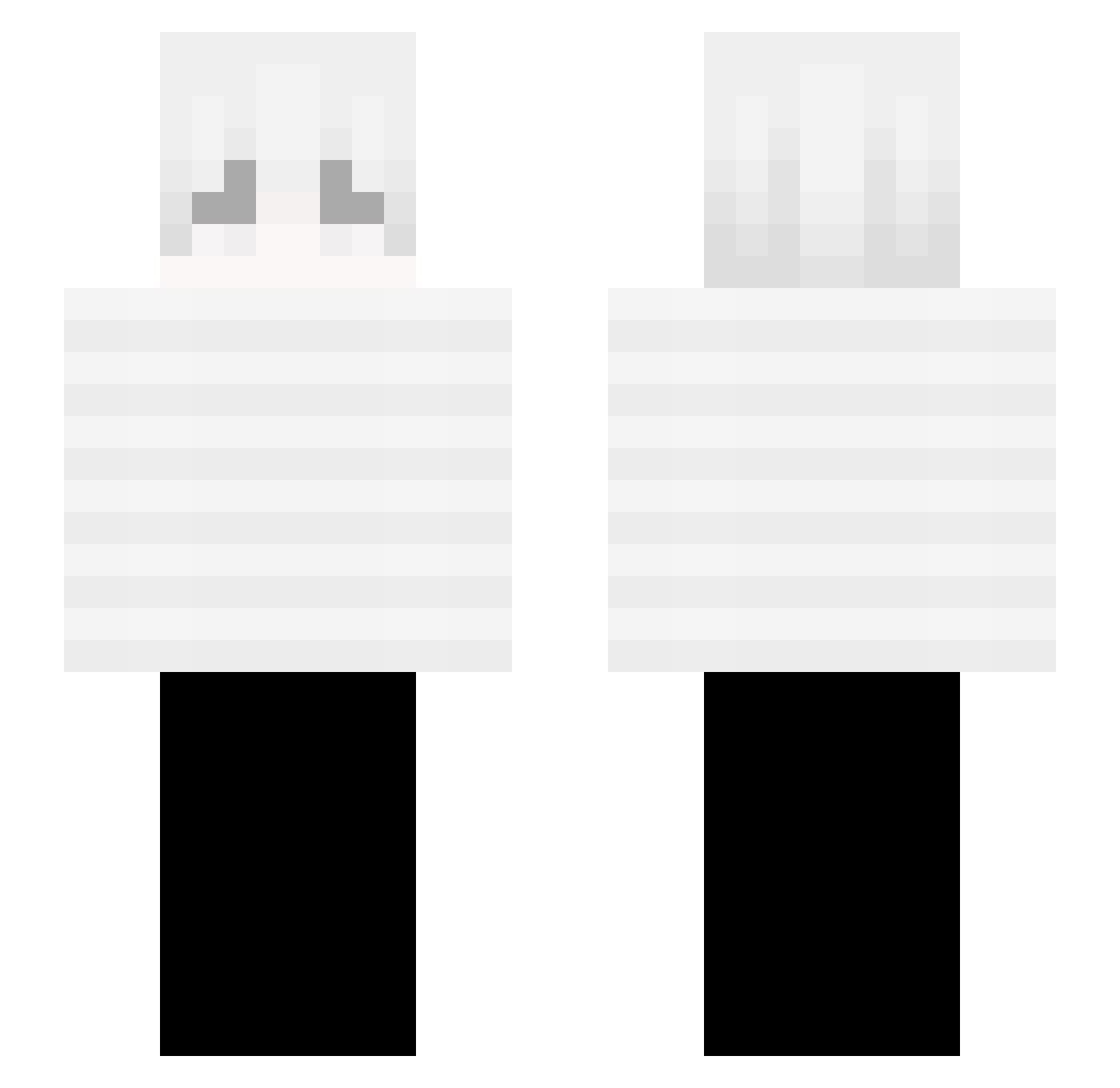 _kvxa Minecraft skin, front and back view
