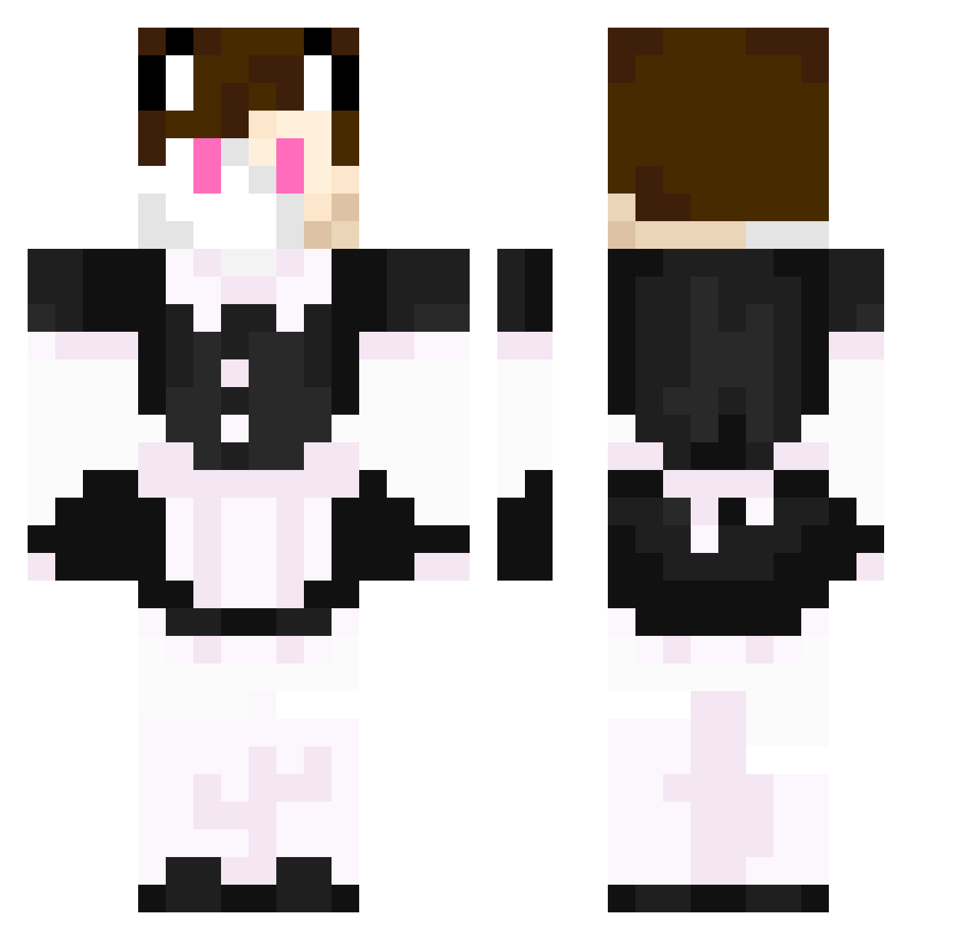 kartoffel_guffer Minecraft skin, front and back view