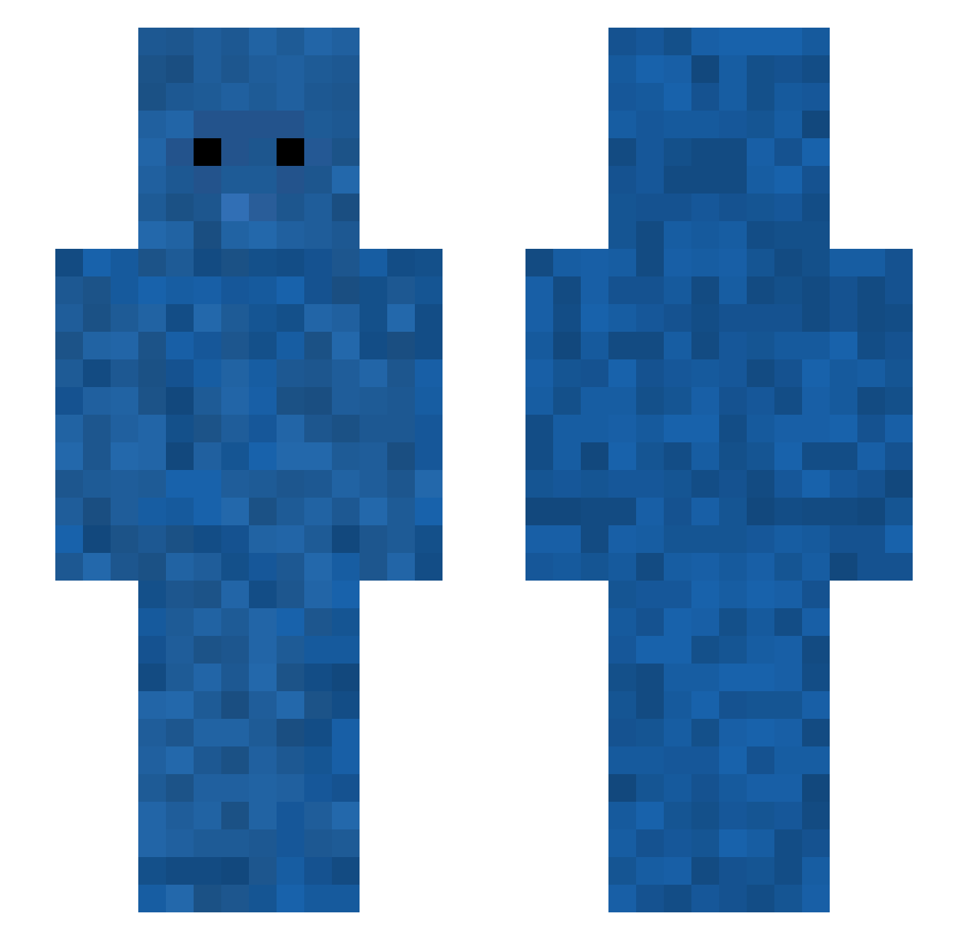 binyen1313 Minecraft skin, front and back view