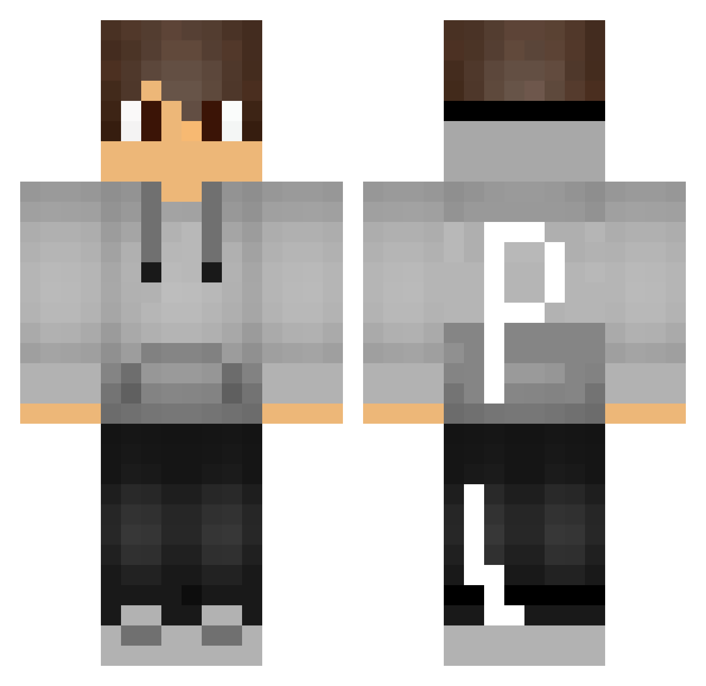 patz0_ Minecraft skin, front and back view
