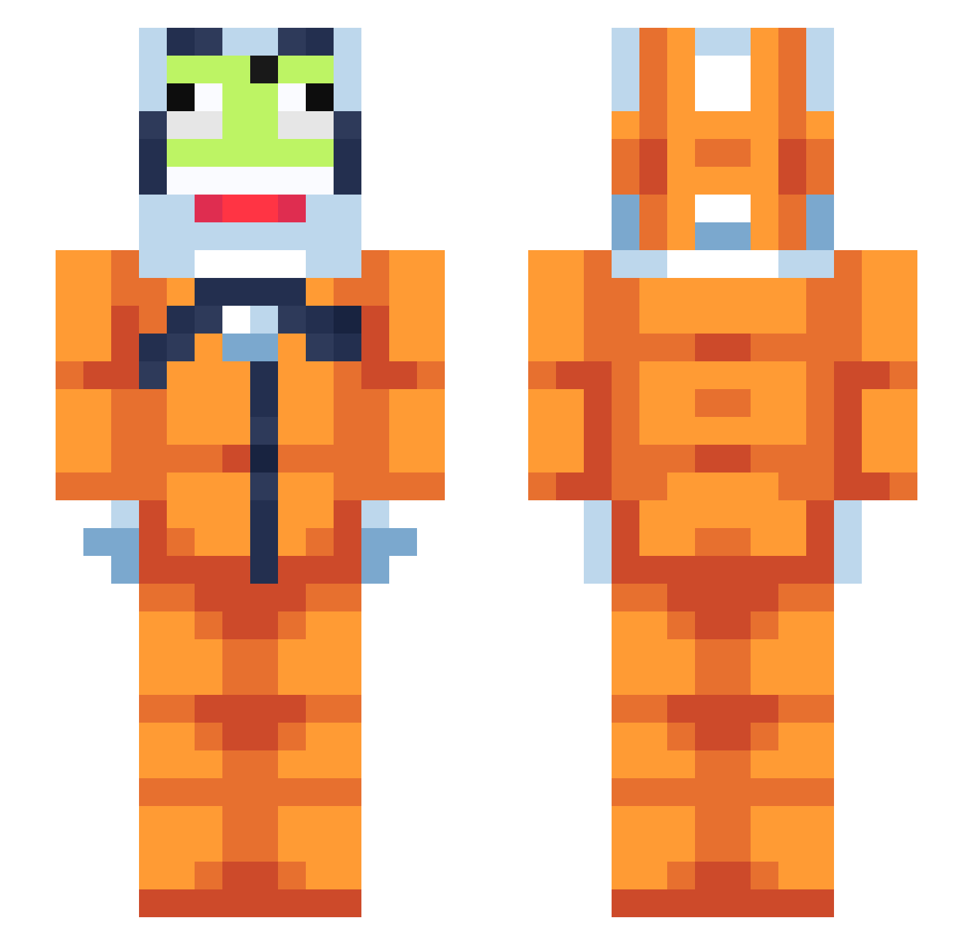 Noctes_Atticae Minecraft skin, front and back view
