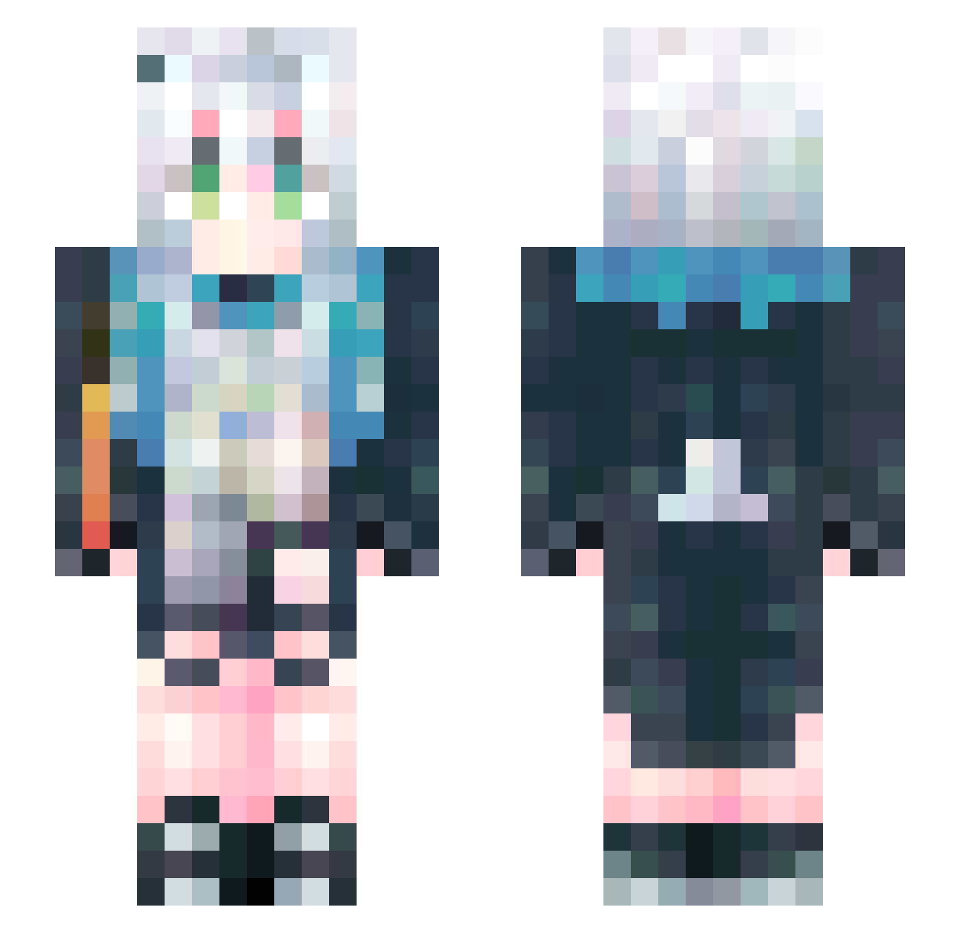 _Rosmont1s_ Minecraft skin, front and back view