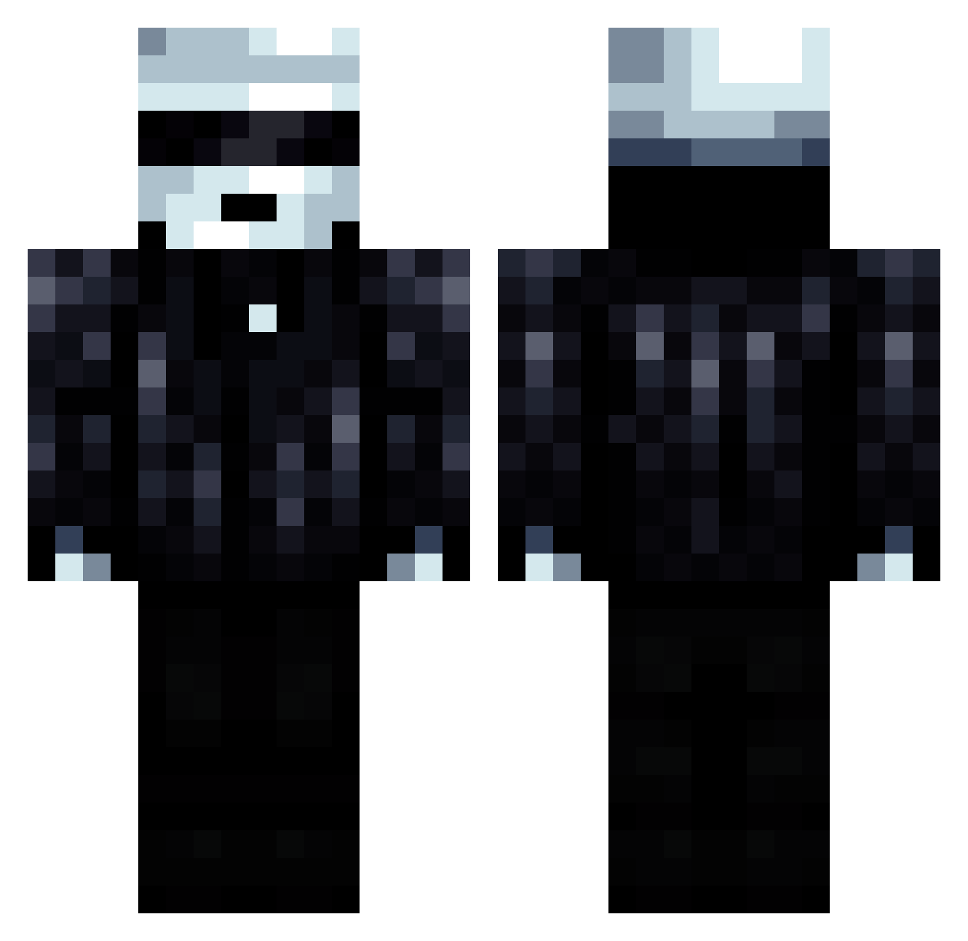 just_paul_ Minecraft skin, front and back view