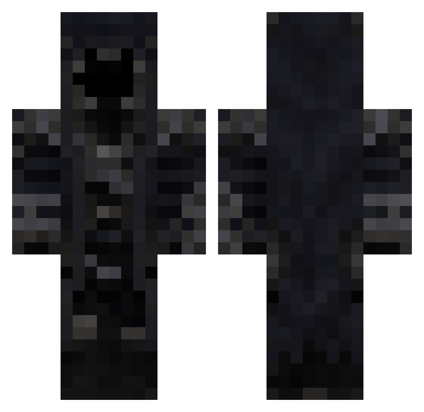 RevanKiller007 Minecraft skin, front and back view