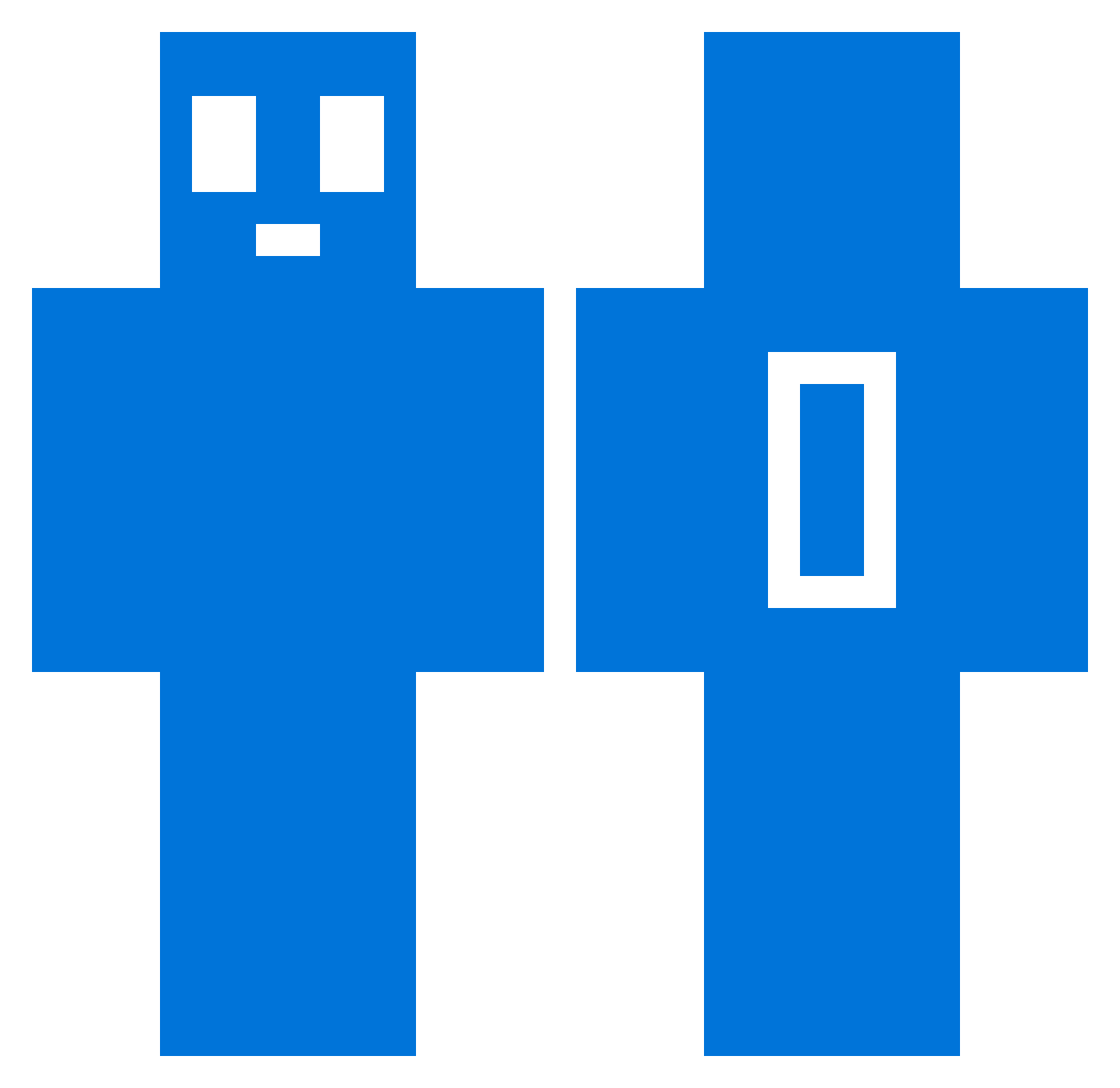 ufuk_deniz Minecraft skin, front and back view