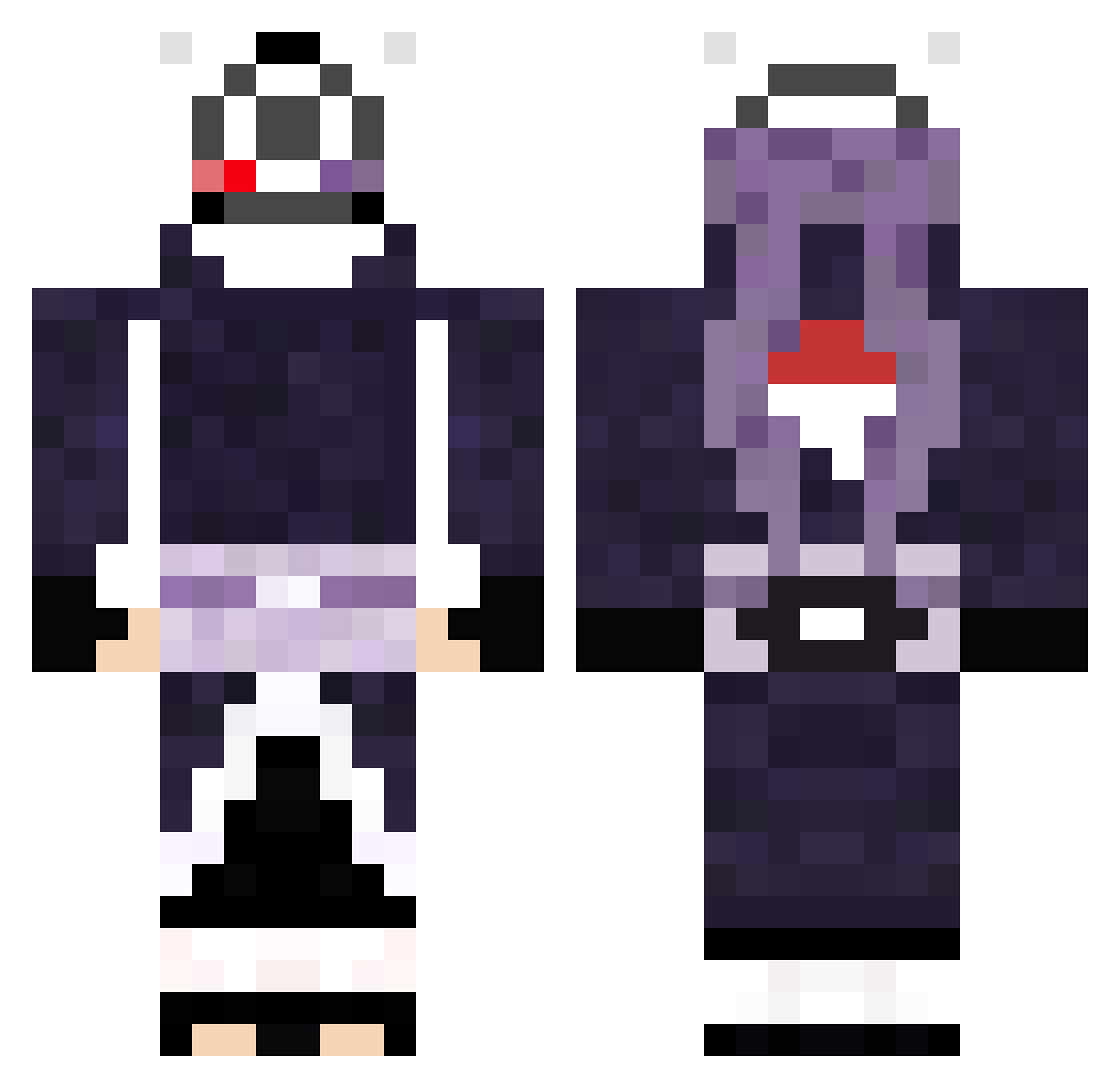 TheLastNooob_ Minecraft skin, front and back view