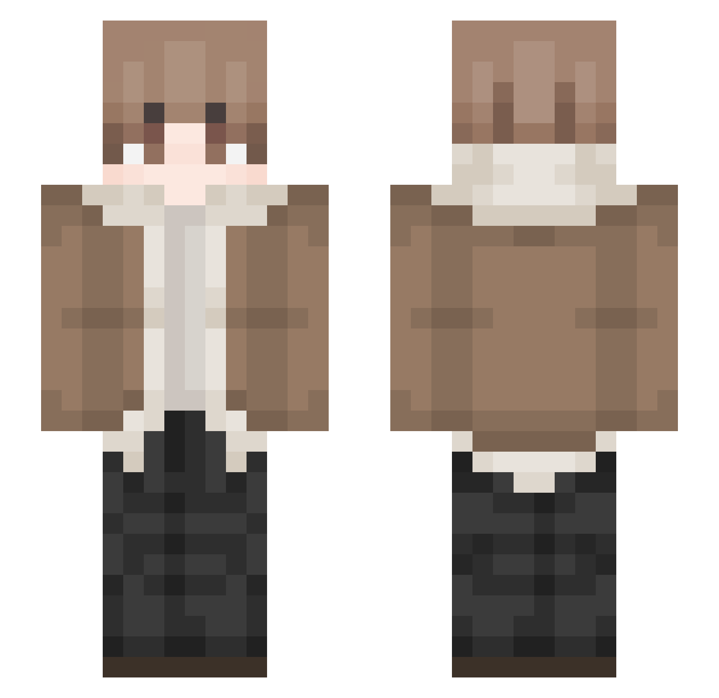xialing_0527 Minecraft skin, front and back view
