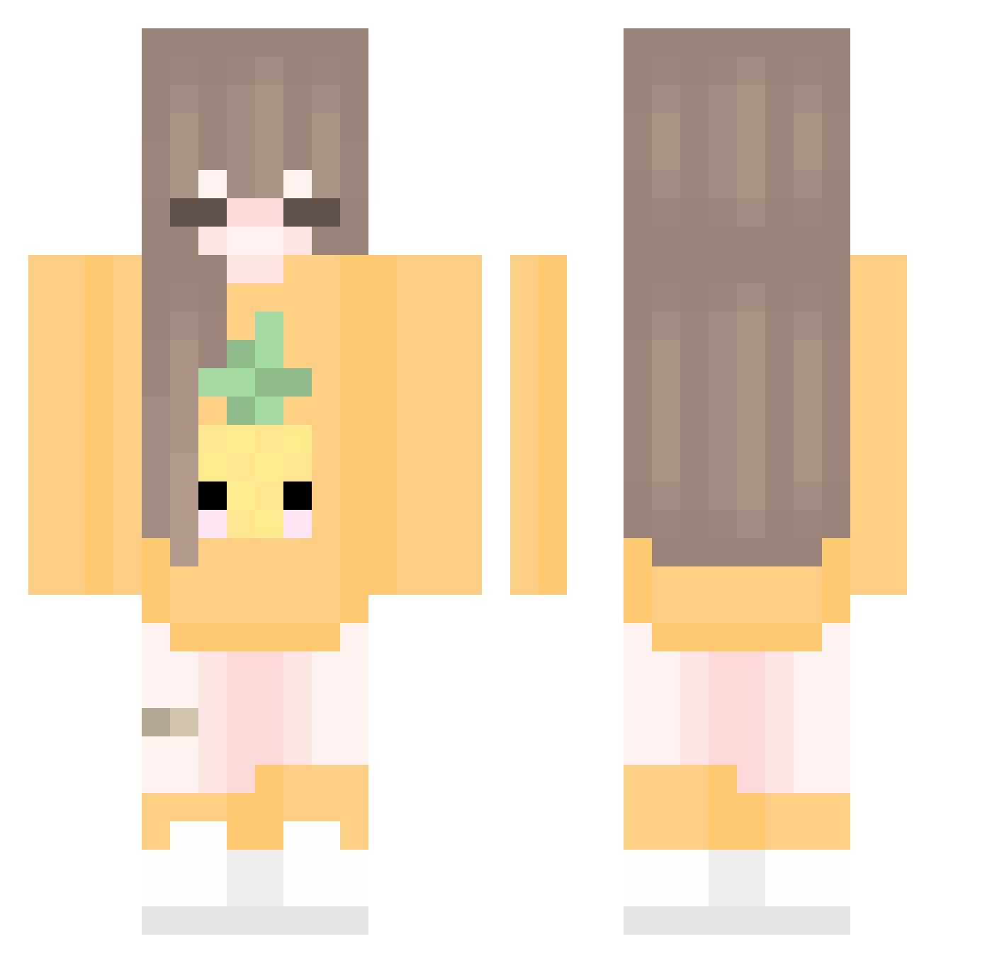 renamei Minecraft skin, front and back view