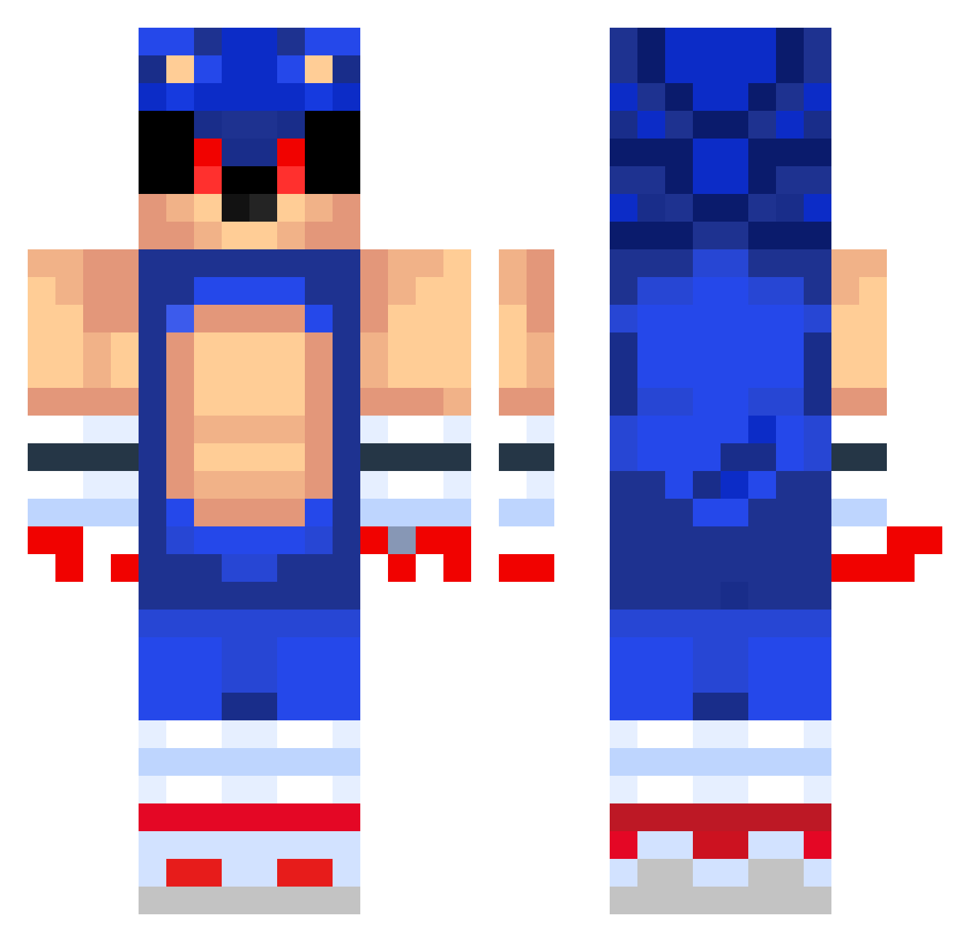 Bankzcy - sonic.exe Minecraft skin