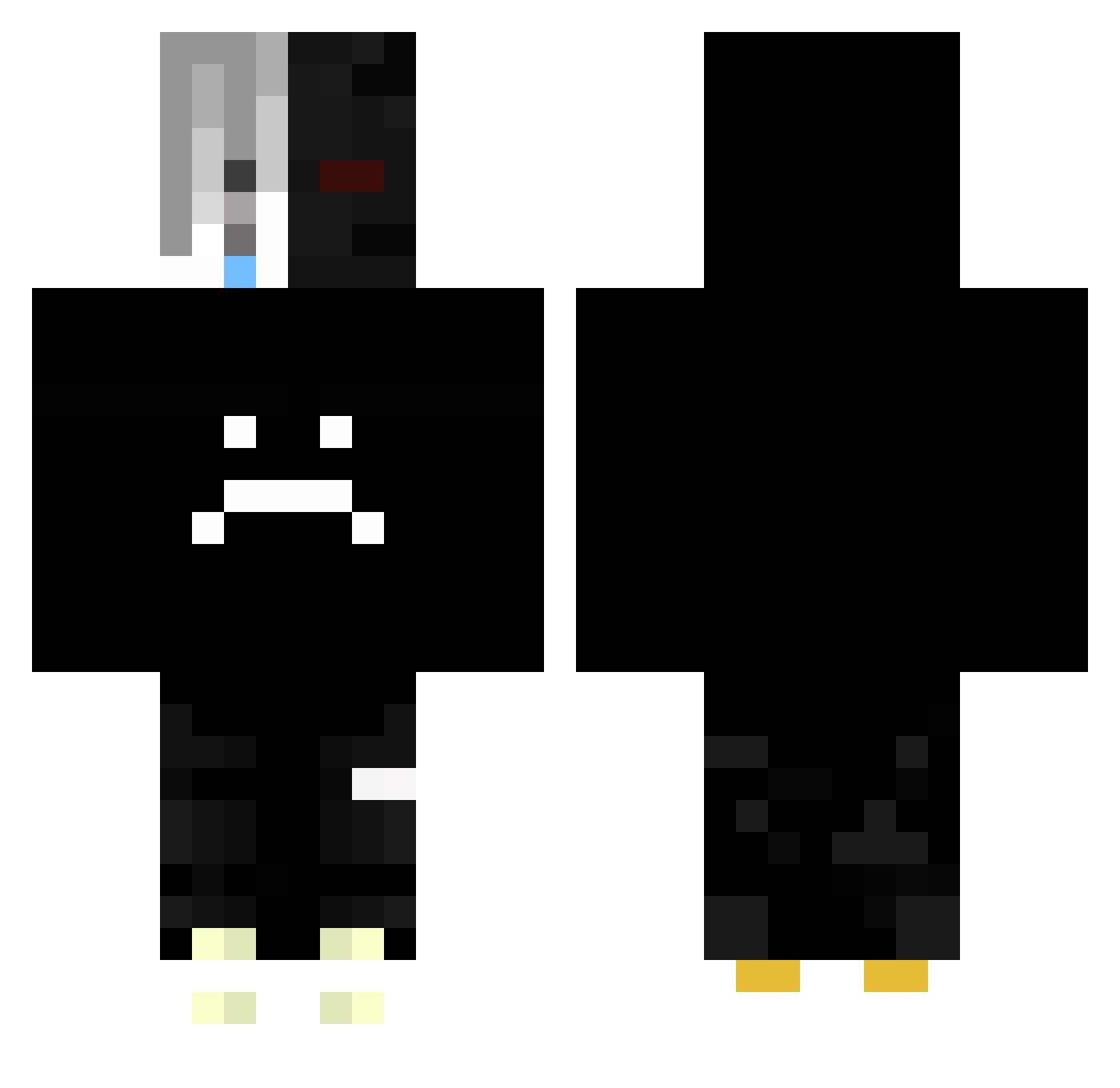VitiN_PvP Minecraft skin, front and back view