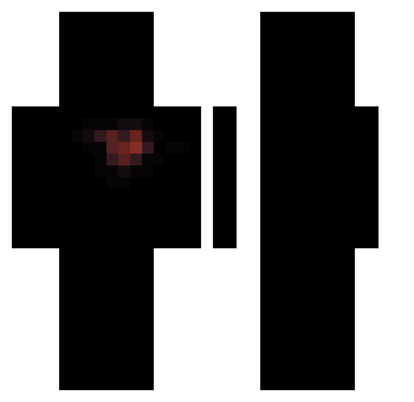 Tivityn07 Minecraft skin, front and back view