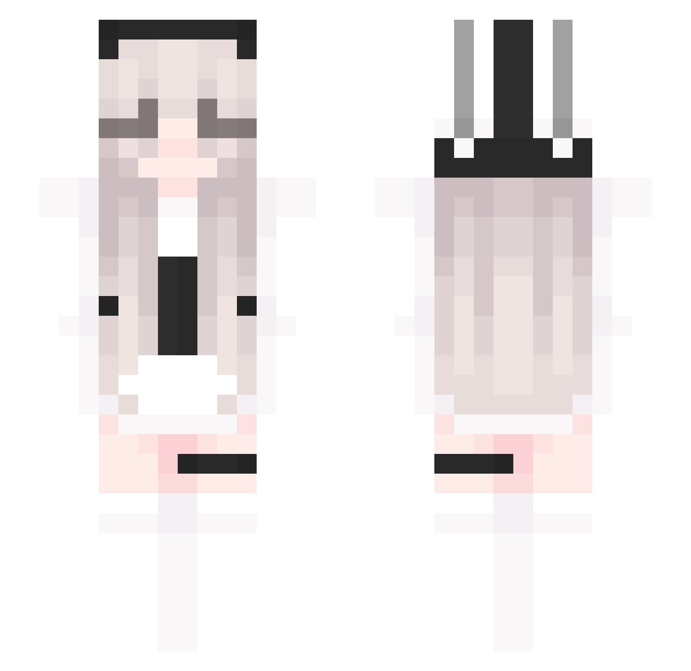 WRCSAT_ Minecraft skin, front and back view