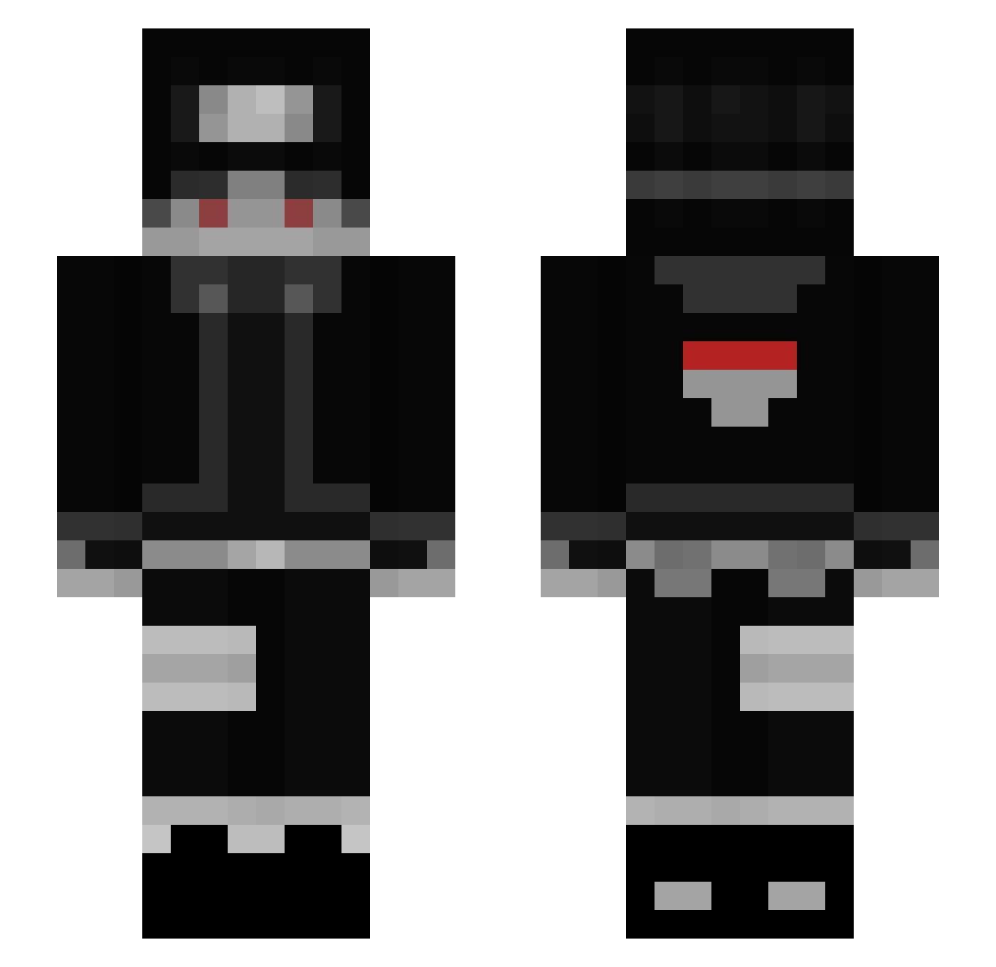 Tobi_61 Minecraft skin, front and back view