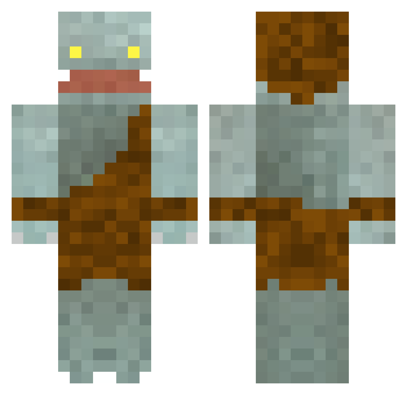 seongmin0905123 Minecraft skin, front and back view