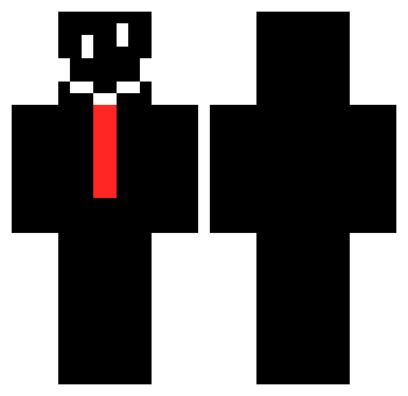 RokysBalbo Minecraft skin, front and back view