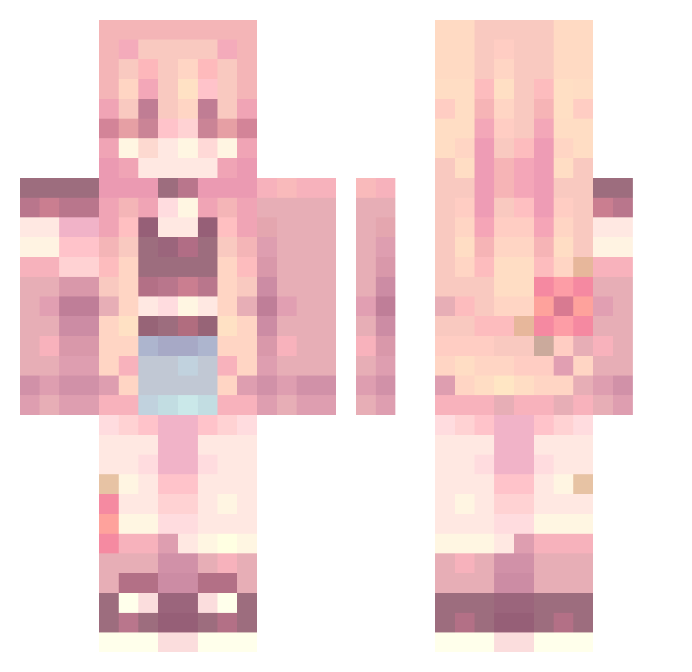 rockcrab231018 Minecraft skin, front and back view