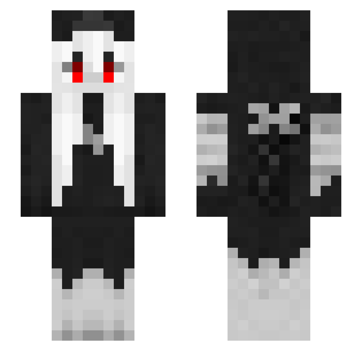 YassinLiebtVito Minecraft skin, front and back view
