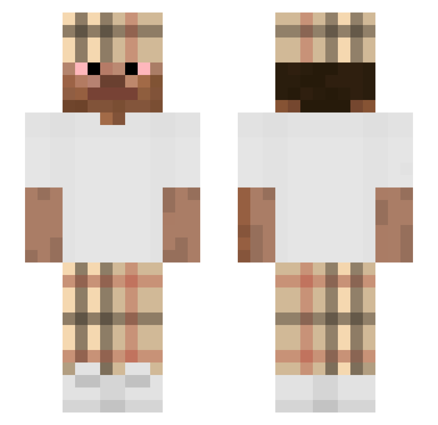 bartemiusz_k Minecraft skin, front and back view