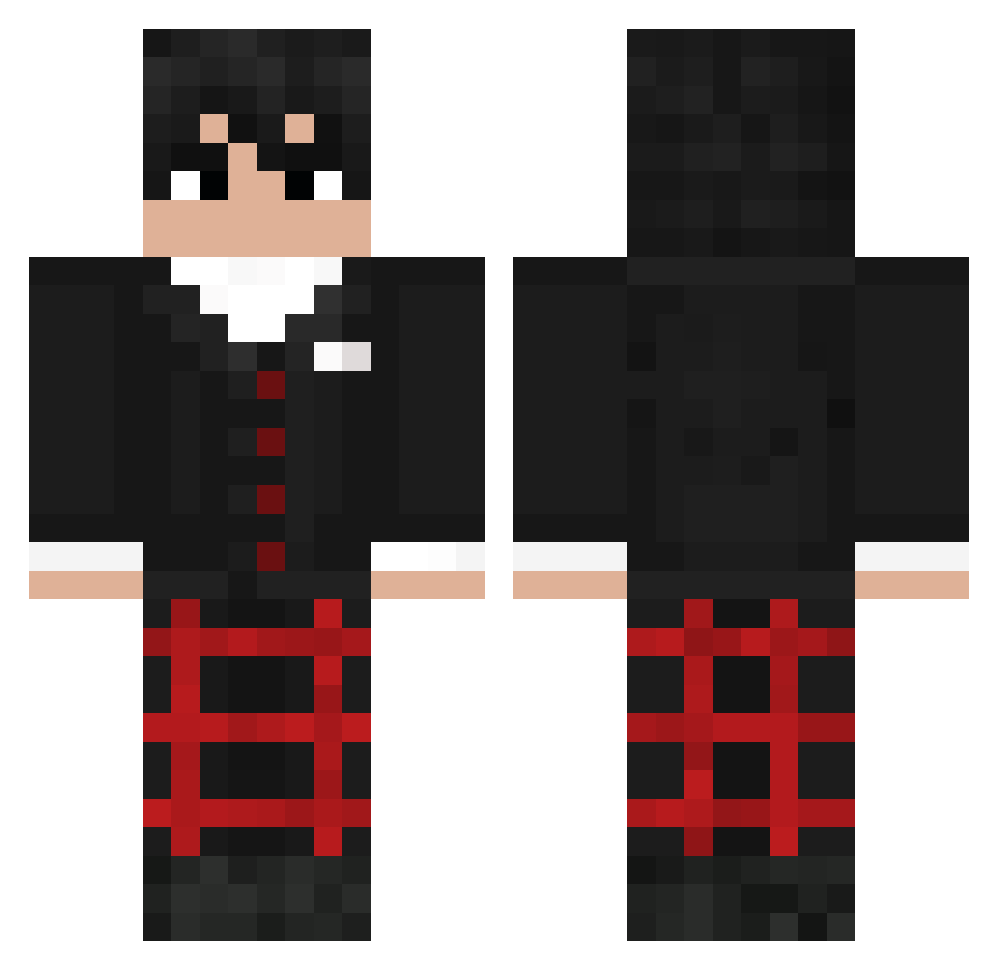 Metaqq - sebastian michaelis Minecraft skin