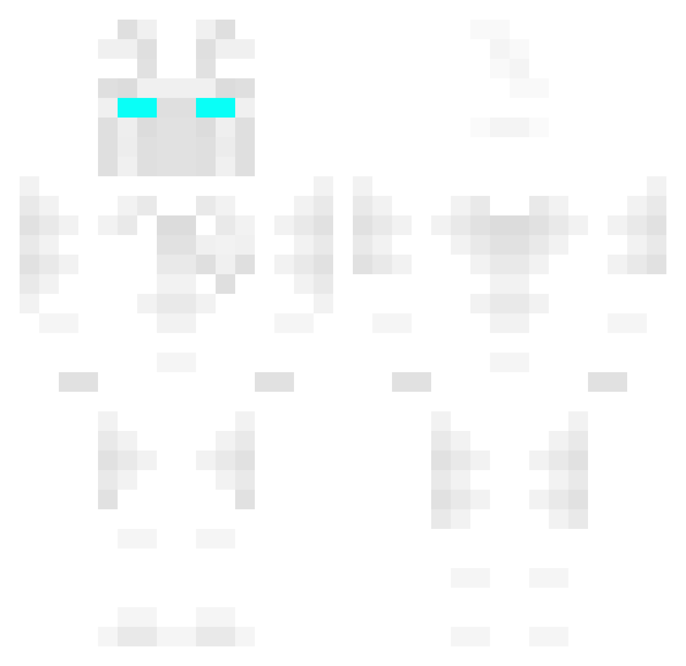Reydennn Minecraft skin, front and back view