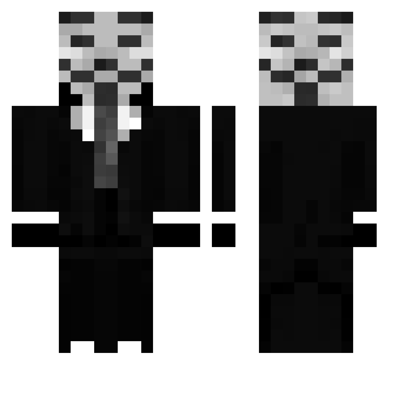 xx_Markes_xx Minecraft skin, front and back view