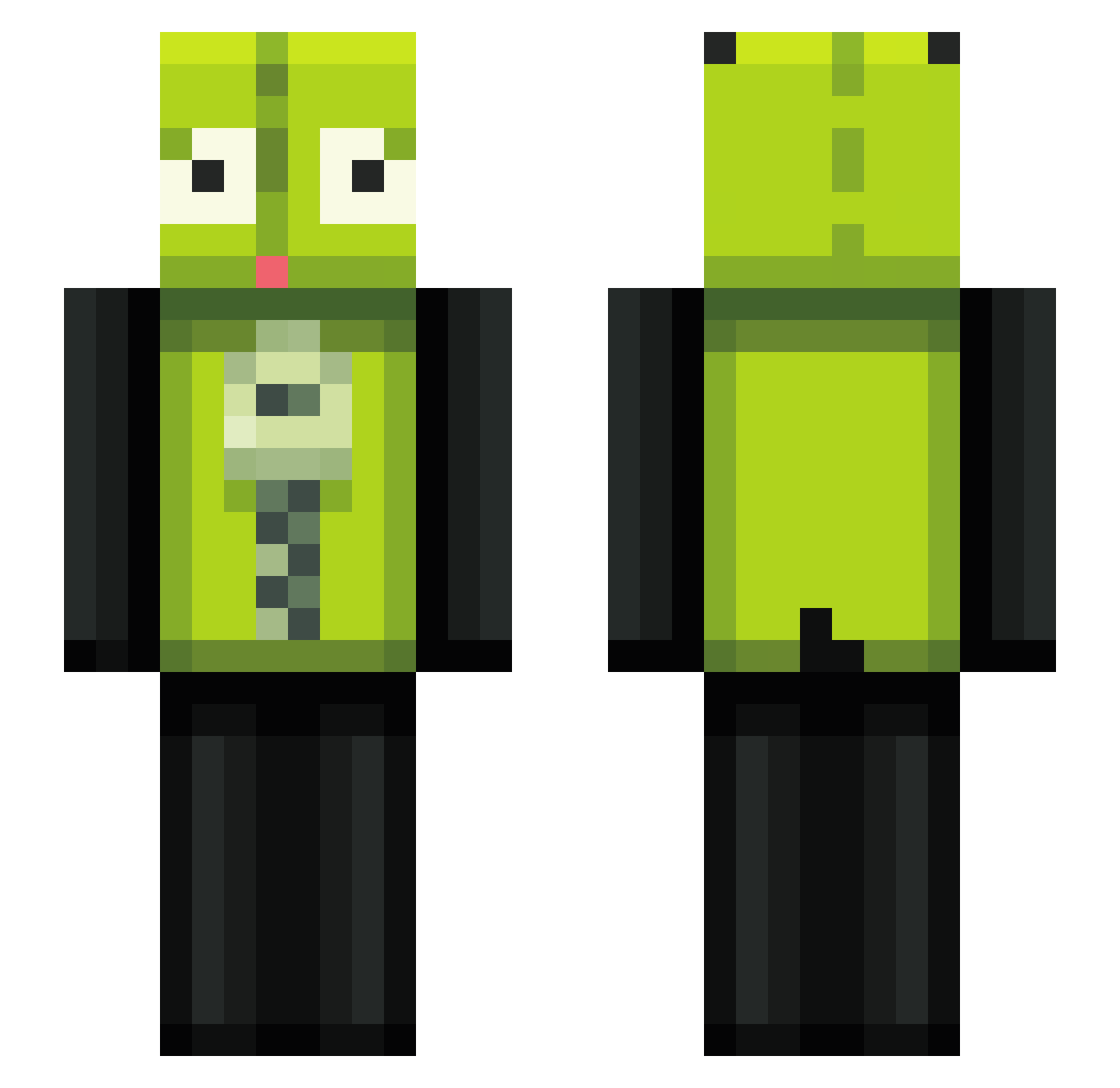sofiwe_ Minecraft skin, front and back view