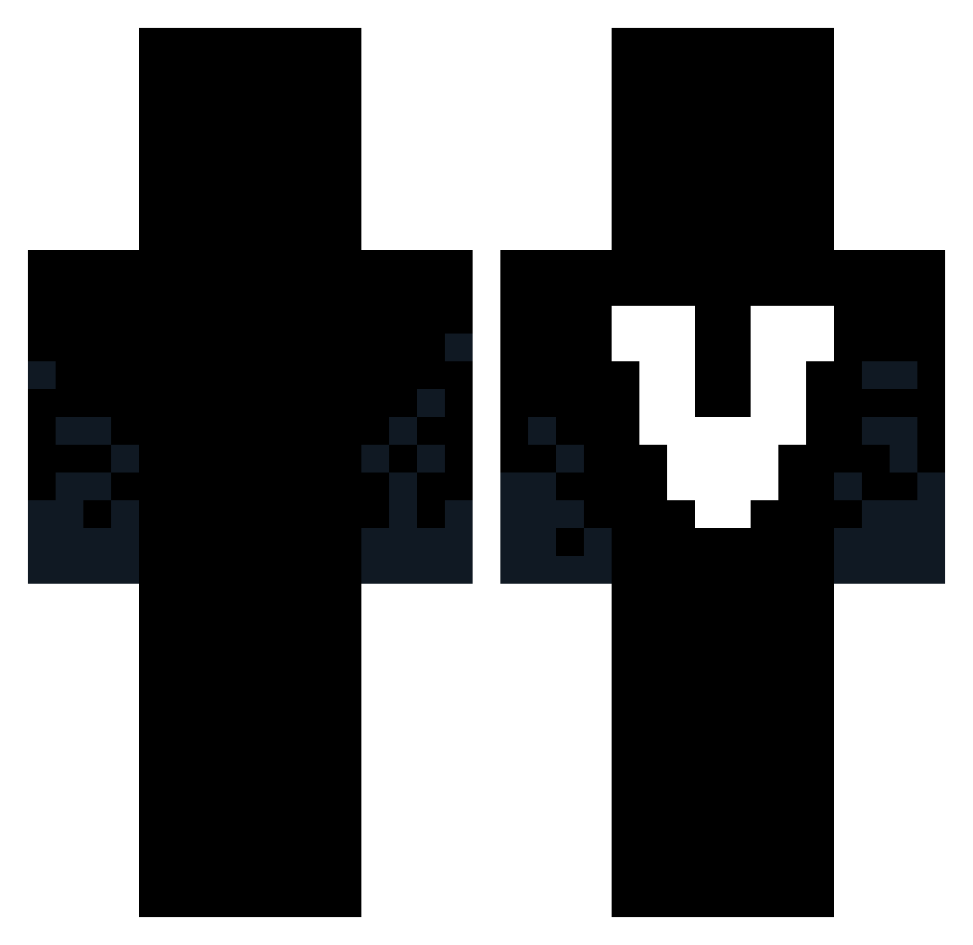 trickzy_9 Minecraft skin, front and back view