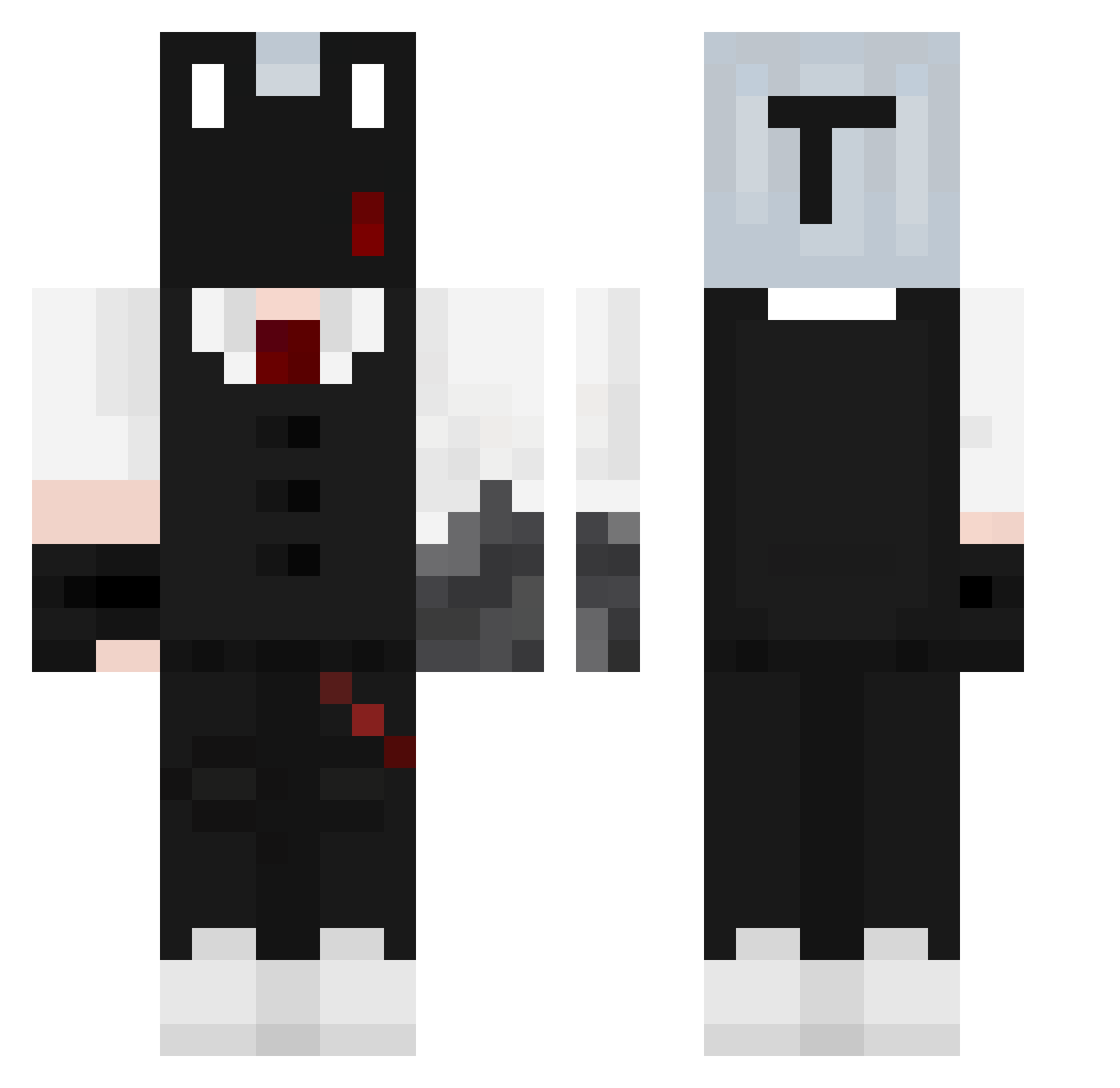 TYN_TvT Minecraft skin, front and back view