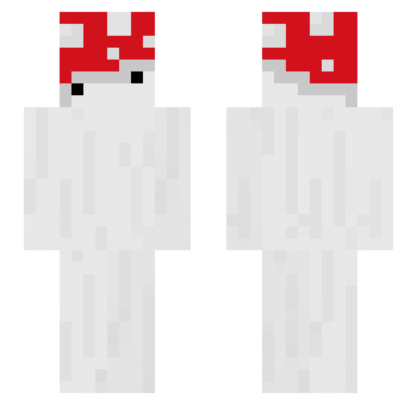 MichaelYHWH Minecraft skin, front and back view