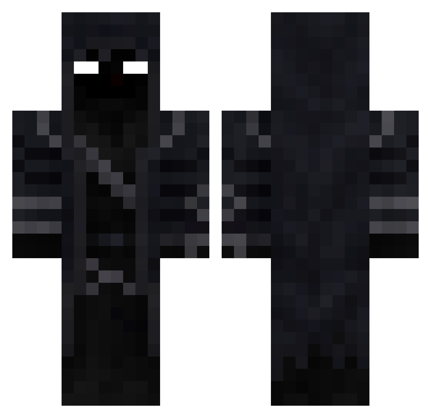 ShahilGamer555 Minecraft skin, front and back view
