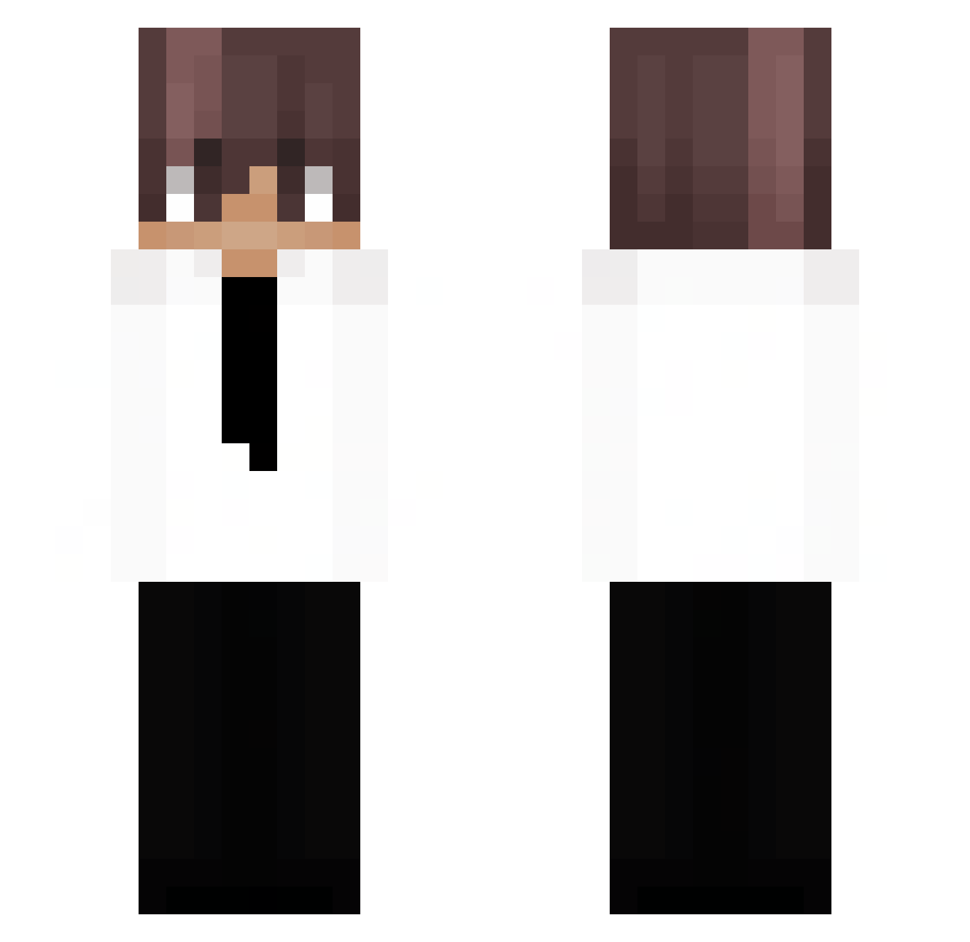 sctjakub Minecraft skin, front and back view