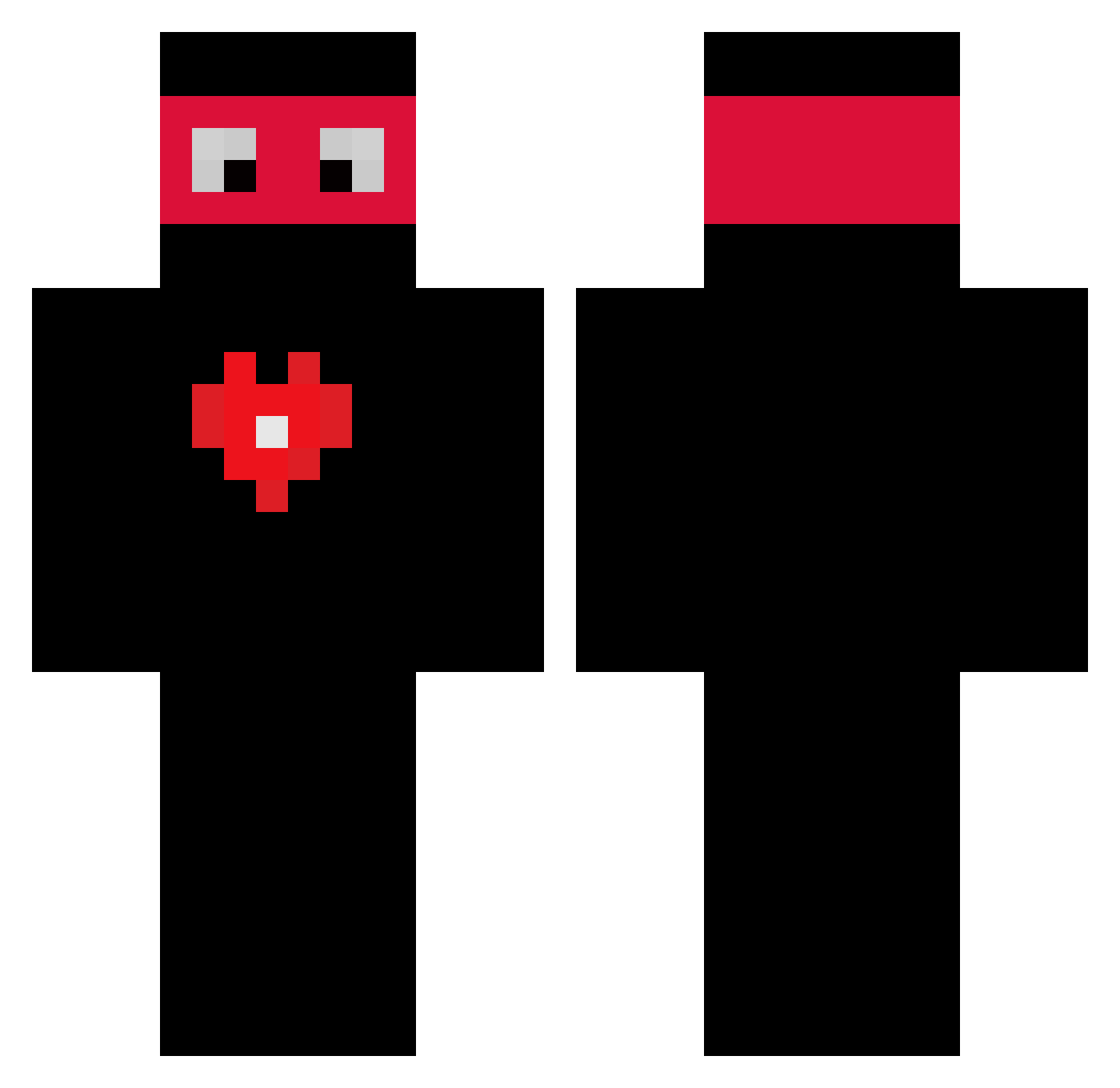 wjanisz8 Minecraft skin, front and back view