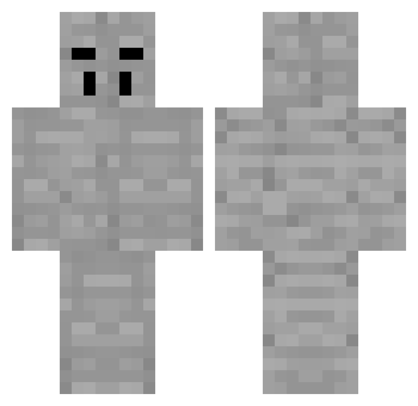 seuneung0911 Minecraft skin, front and back view