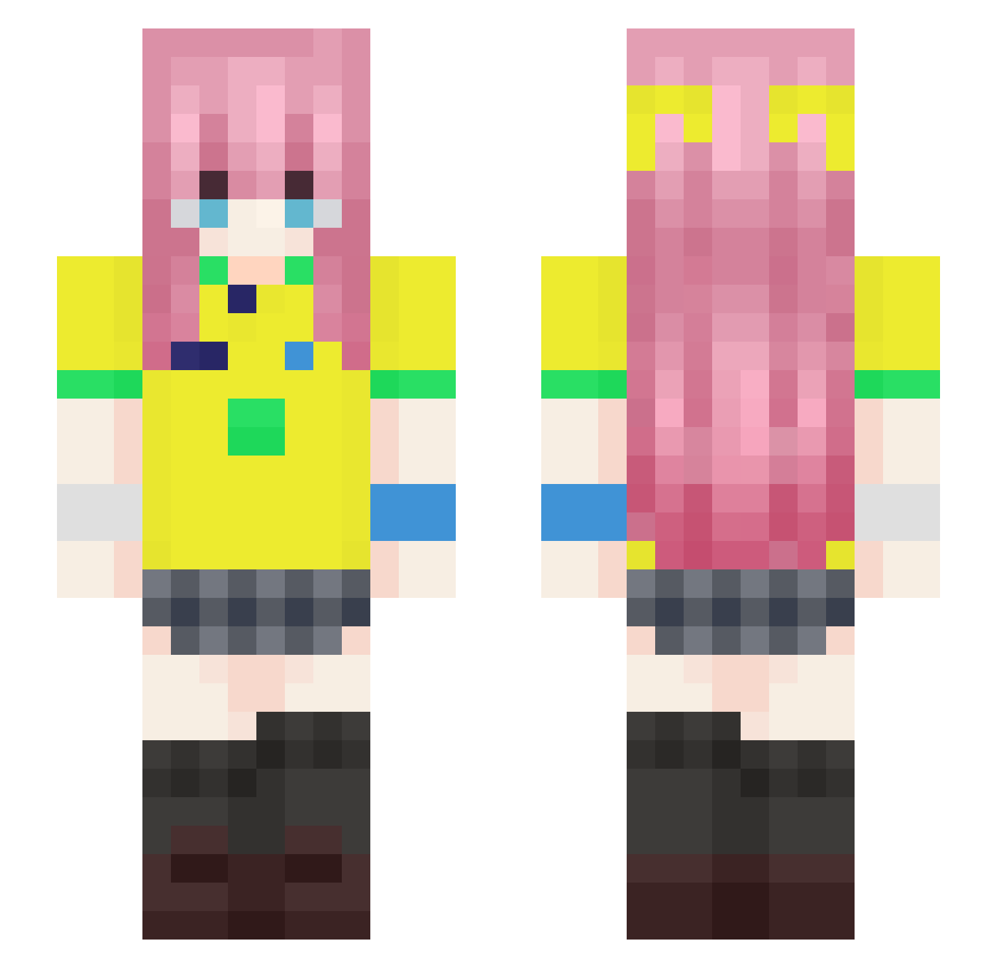Harriette - hitori gotoh Minecraft skin