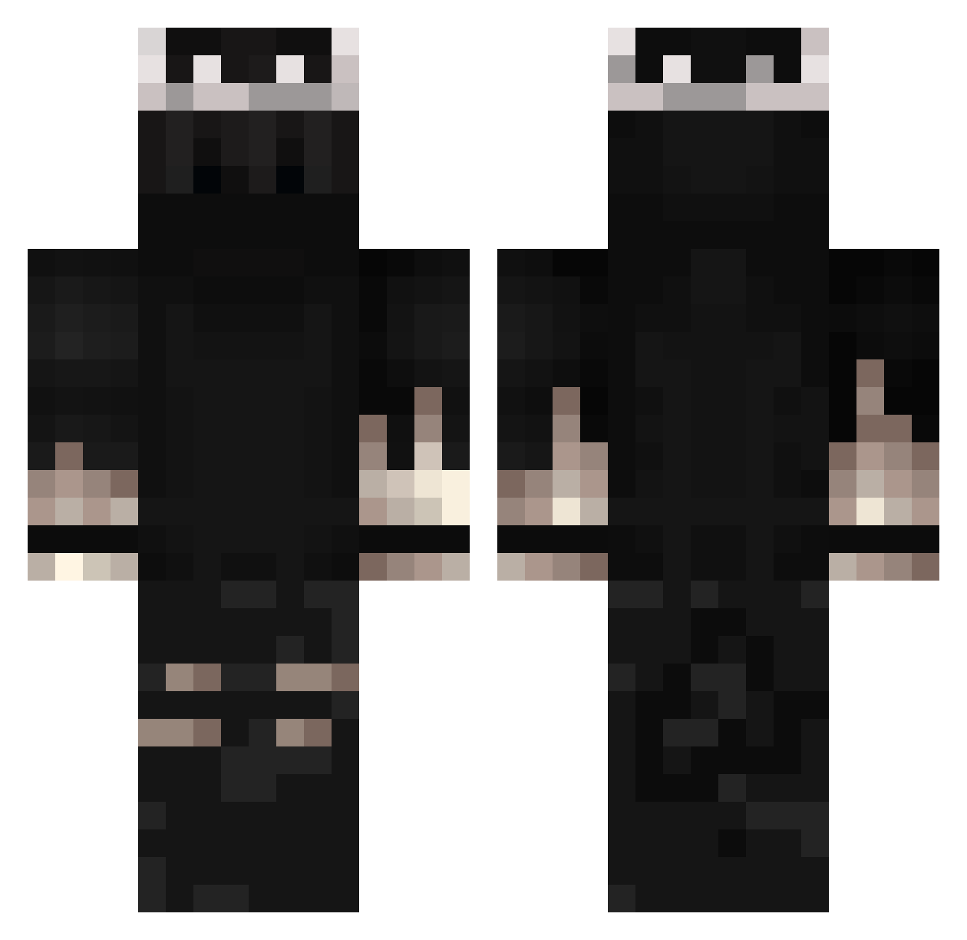 veronicagood6 Minecraft skin, front and back view