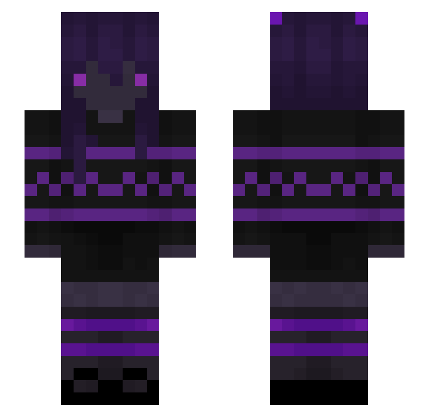 systemasolaris Minecraft skin, front and back view