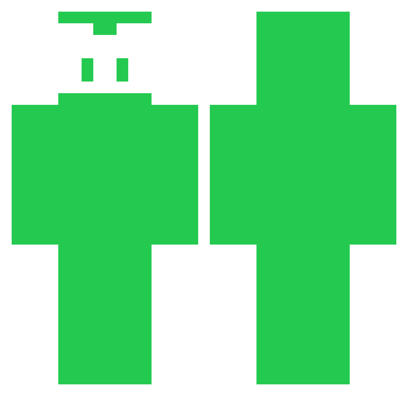skinkk_ Minecraft skin, front and back view
