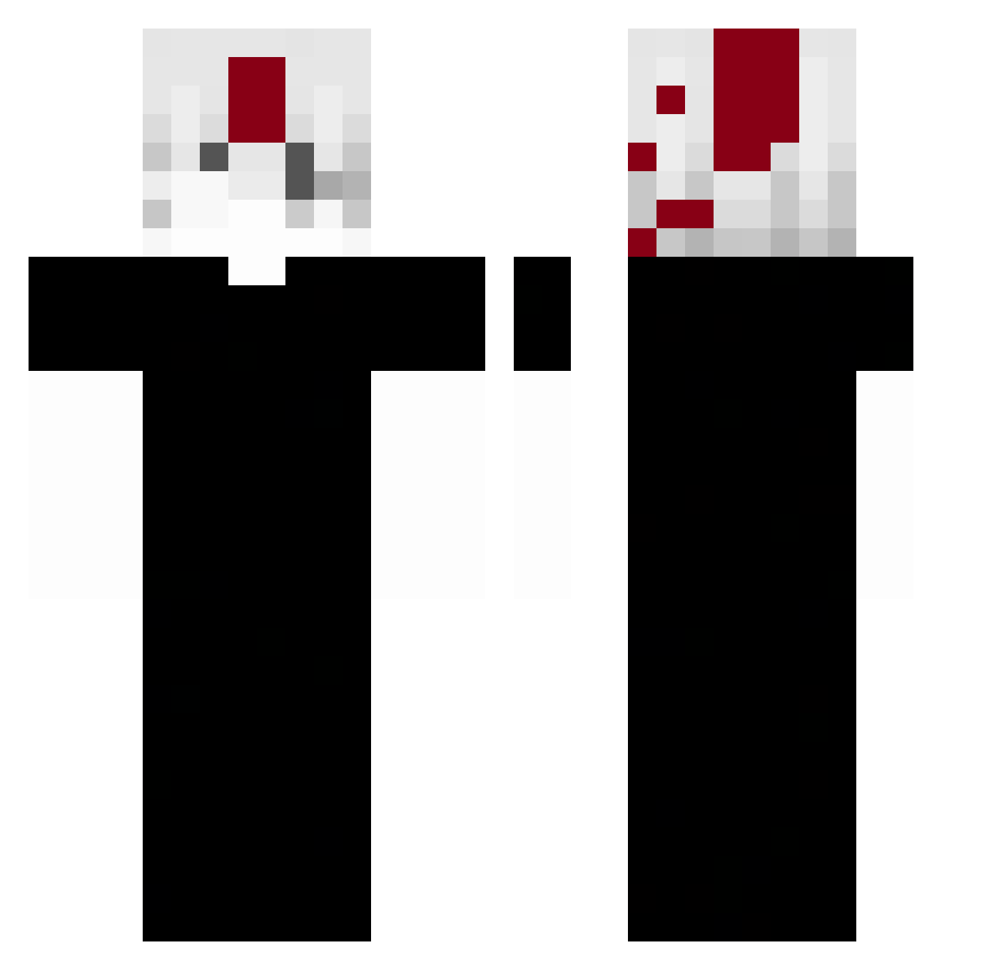 _krekux_ Minecraft skin, front and back view