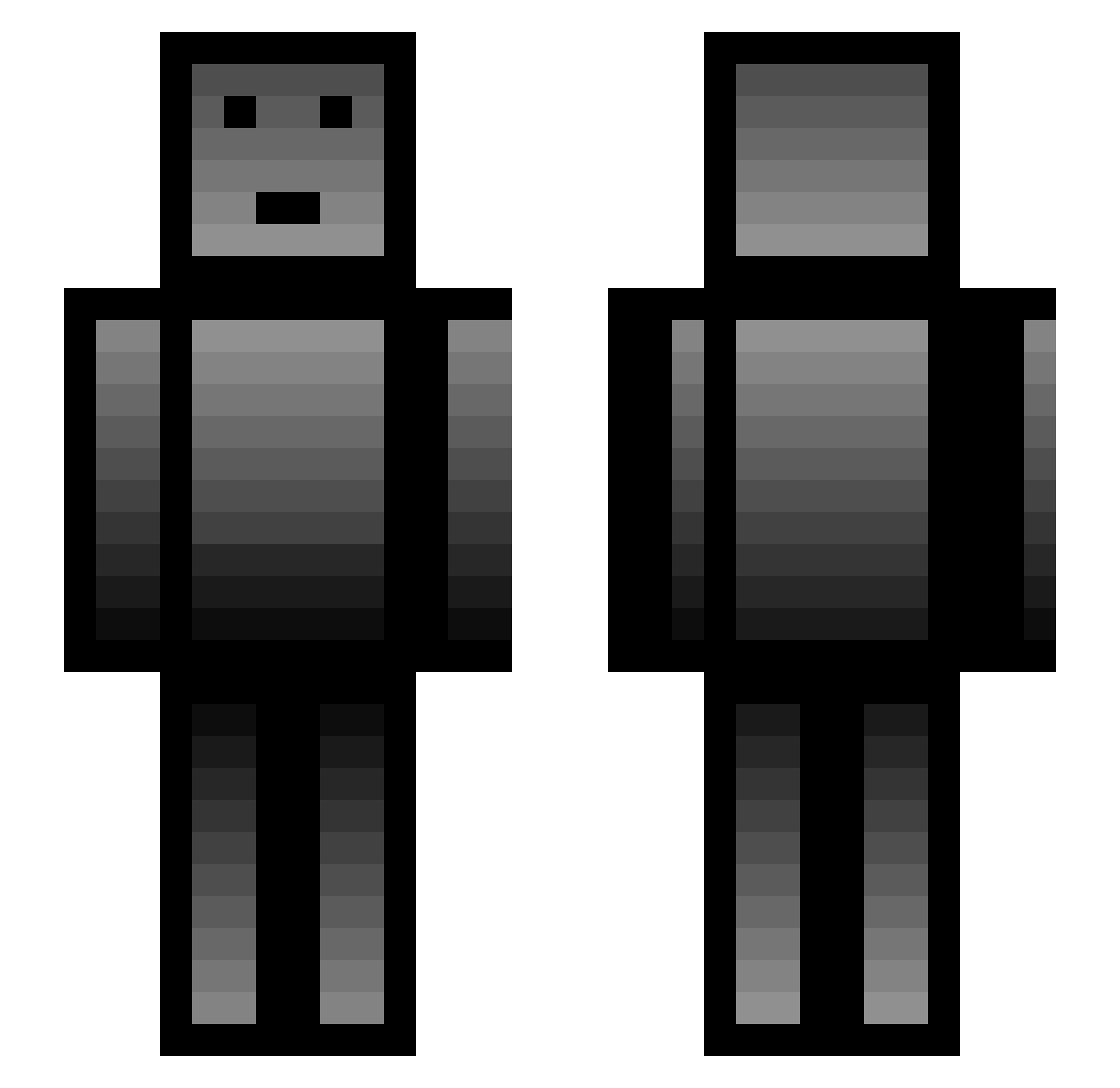 timleung15 Minecraft skin, front and back view