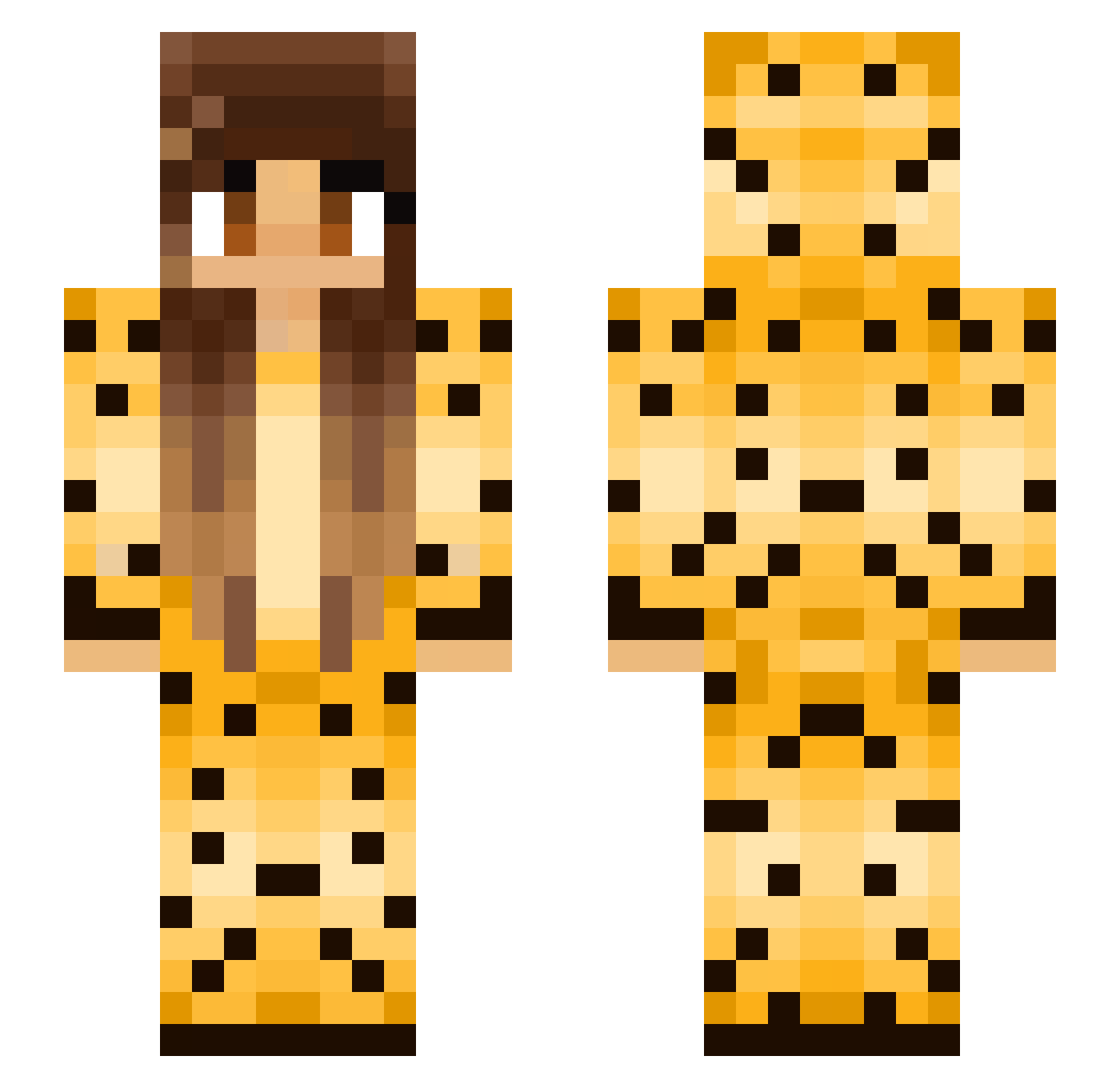 Hedda - cheetah Minecraft skin
