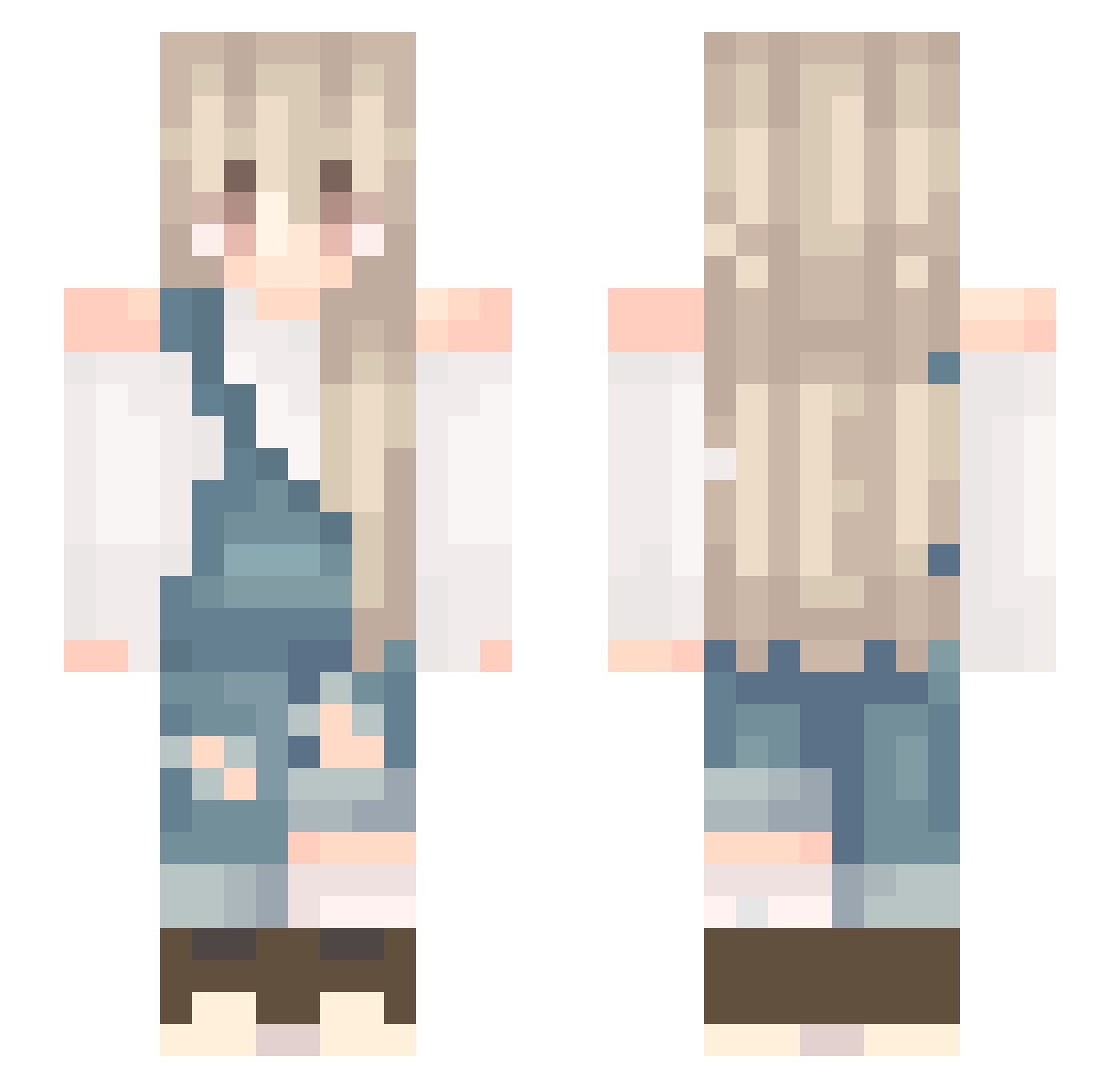 spicyyypeppers_ Minecraft skin, front and back view
