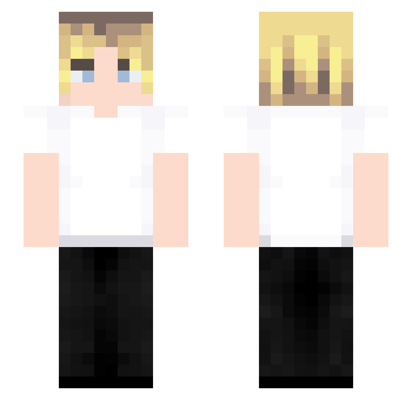 reeg__ Minecraft skin, front and back view