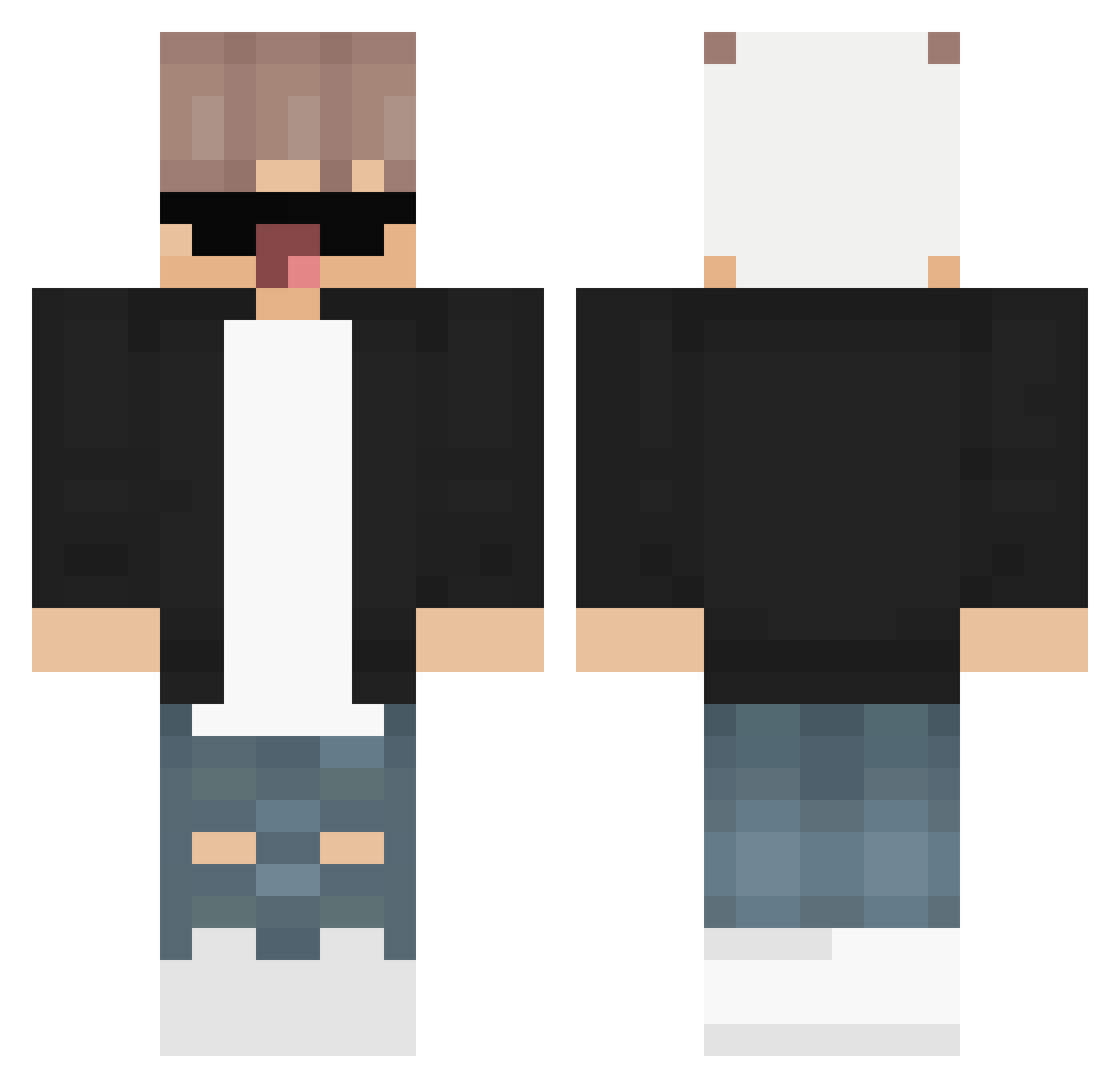 Vladi_darf_das Minecraft skin, front and back view